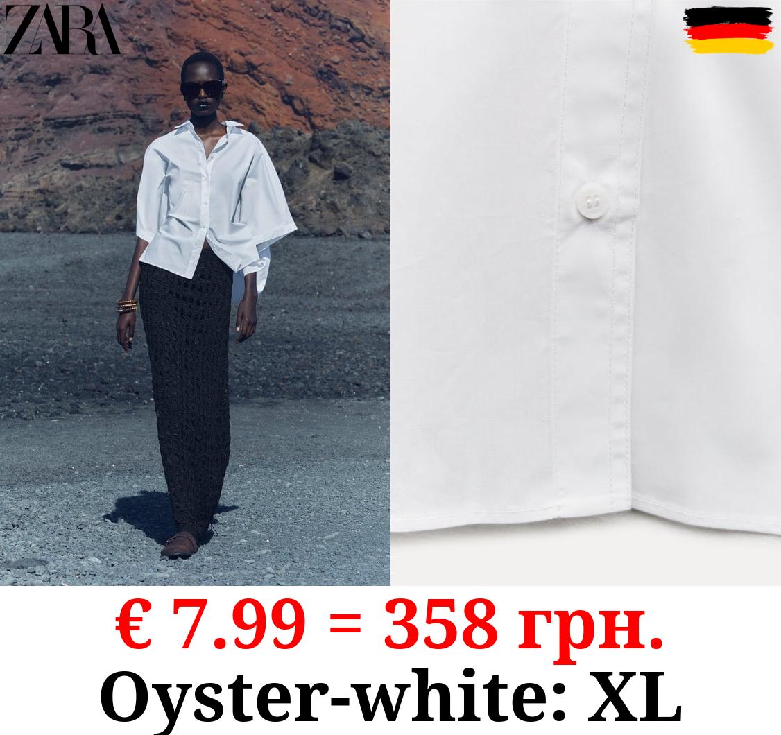 ZW COLLECTION POPLIN SHIRT