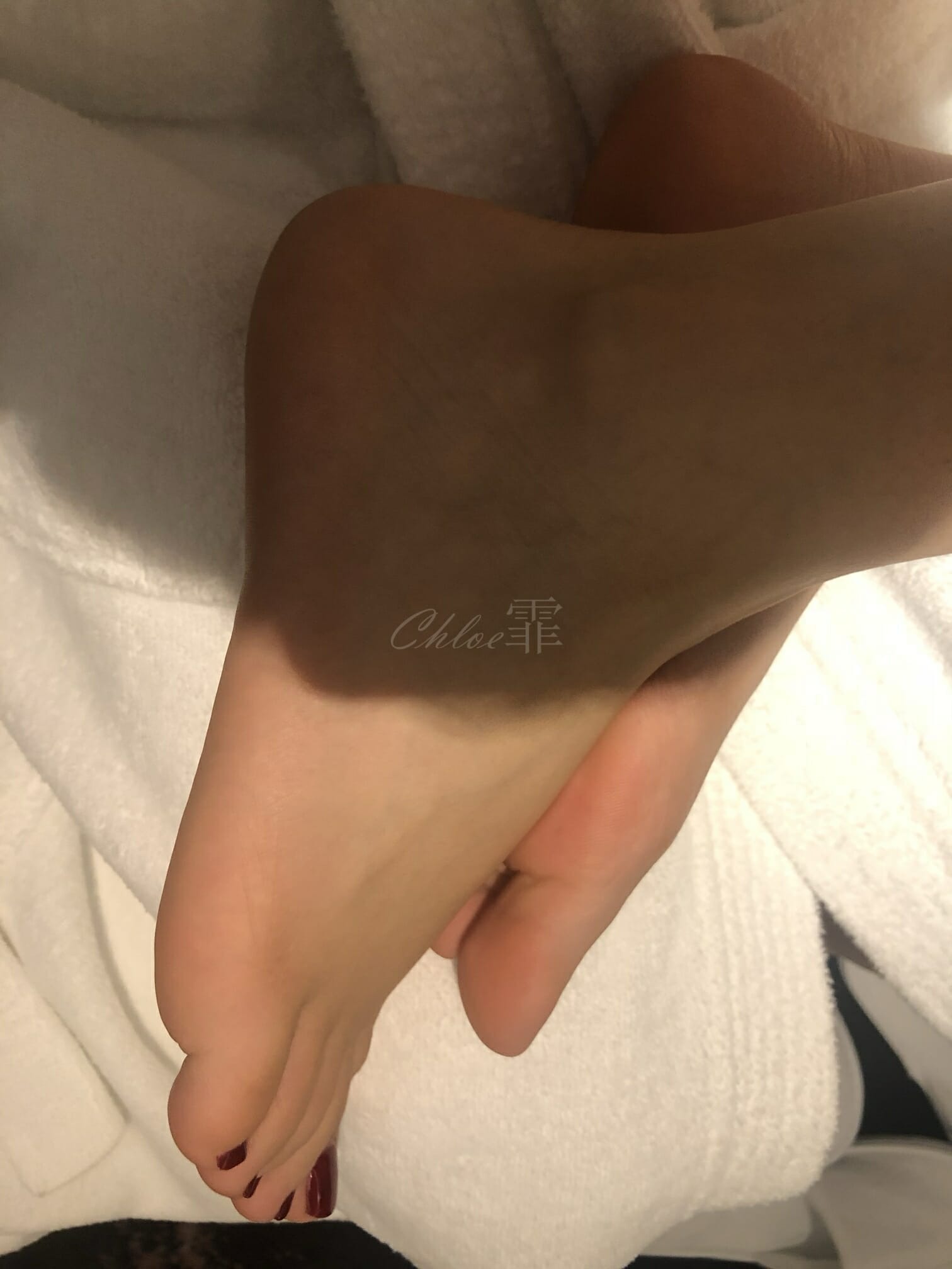 霏霏-性感针织连衣裙玉足美脚、性感中缝线、吊带袜、吊带袜黑s[77P] 5