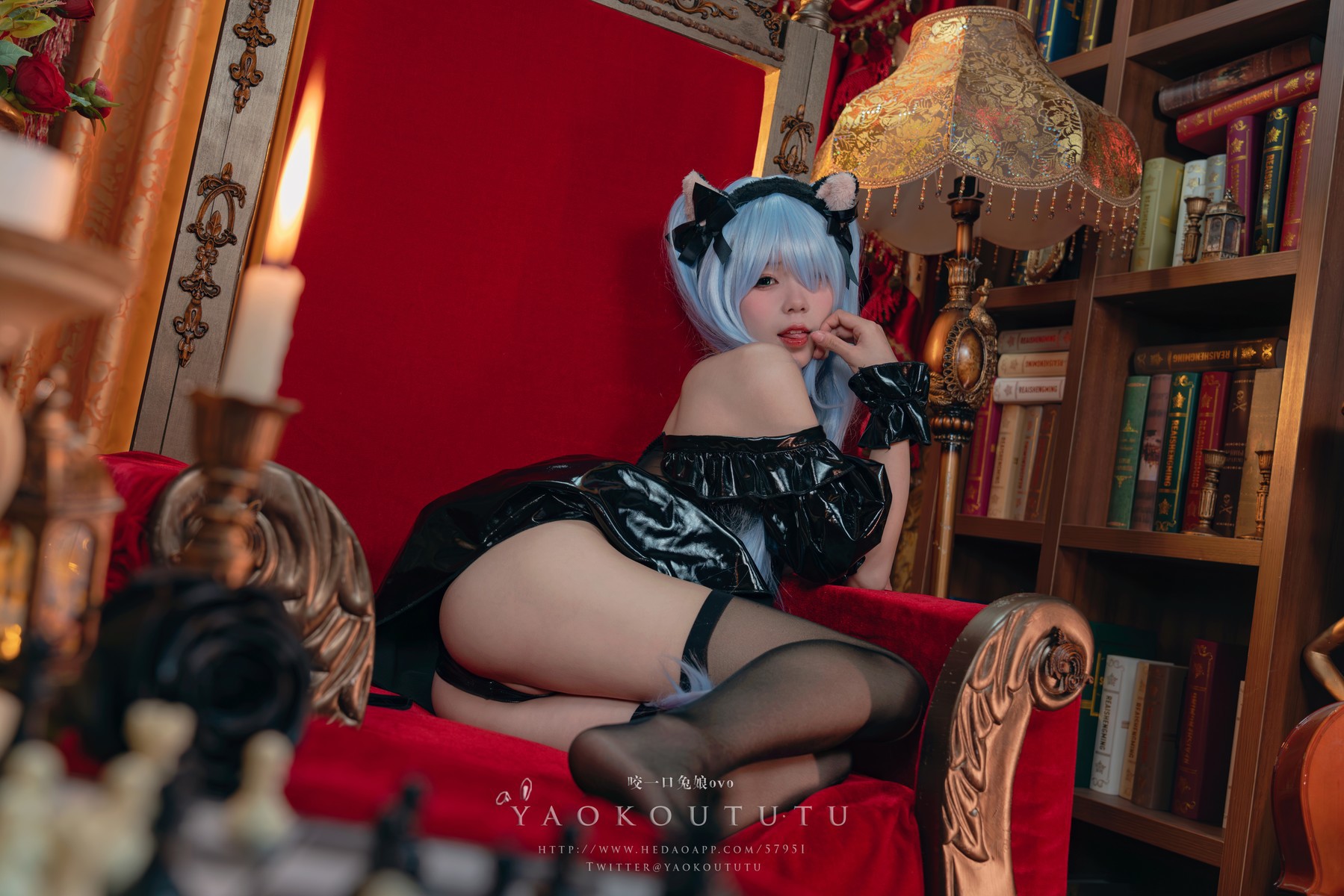 Cosplay 黏黏团子兔 雅努斯喵喵 13