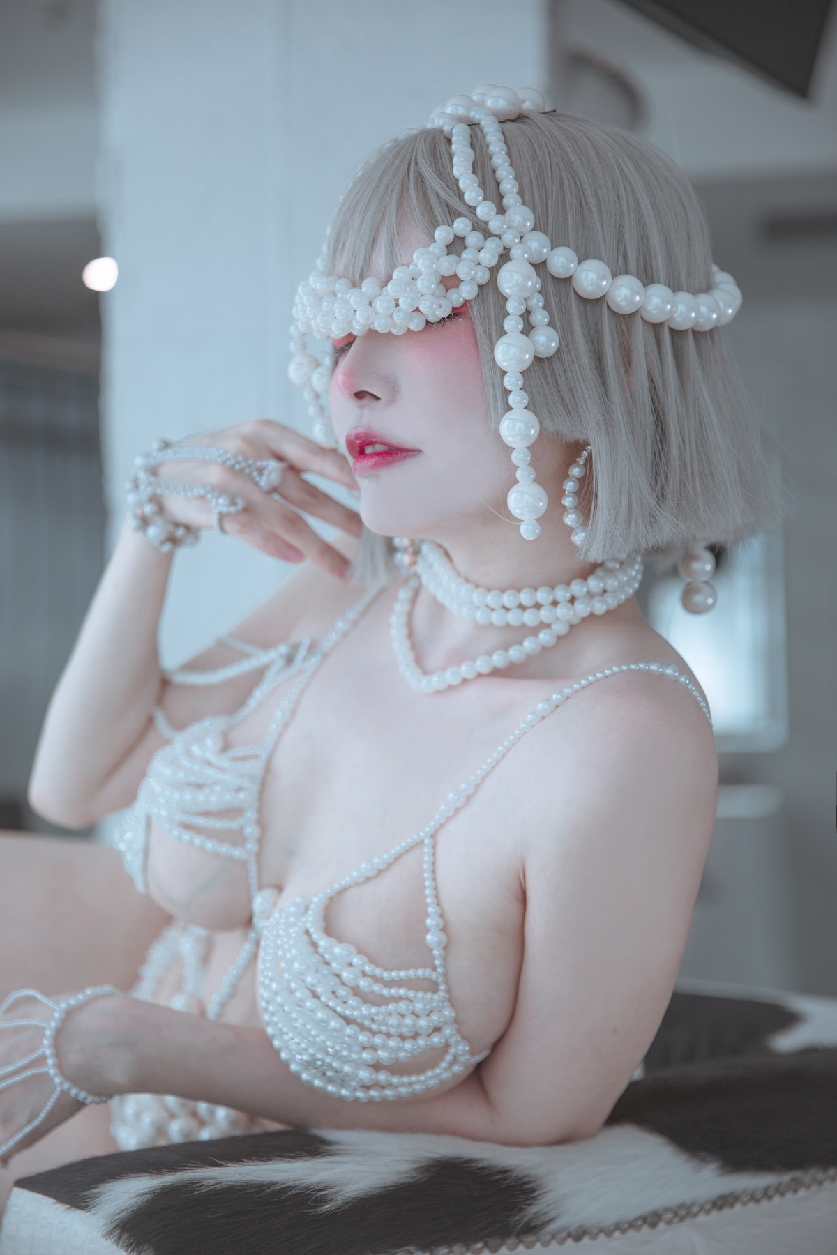 Cosplay 夏小秋秋秋 珍珠夫人 63