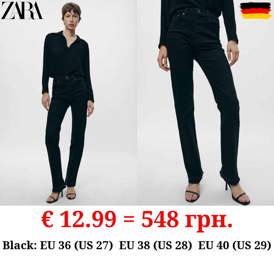 ZW COLLECTION SLIM FIT HIGH-WAIST JEANS