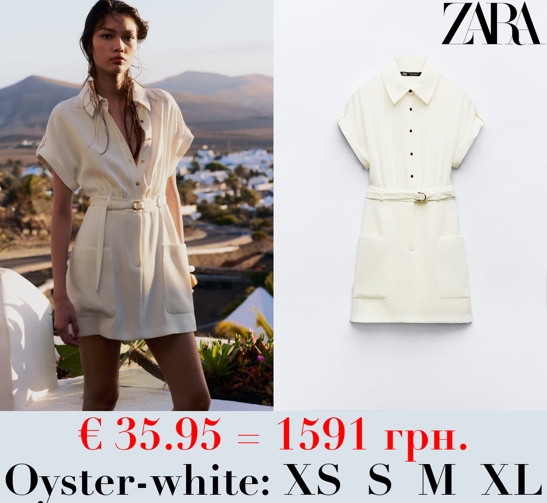 MINI DRESS WITH BELT