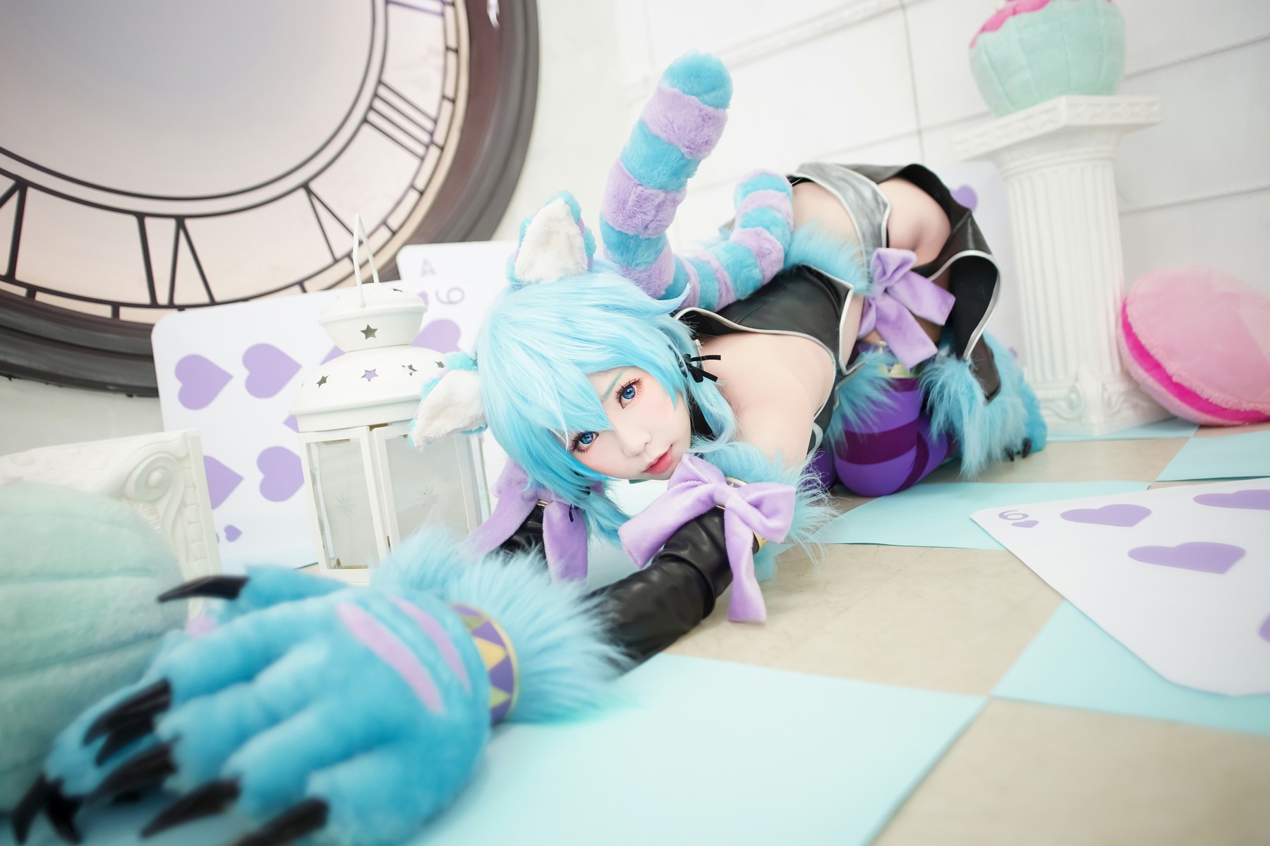 Cosplay ElyEE子 诗乃扑克猫 7