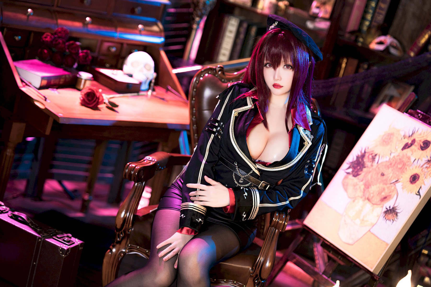 星之迟迟 Cosplay 斯卡哈 真红教枪 3