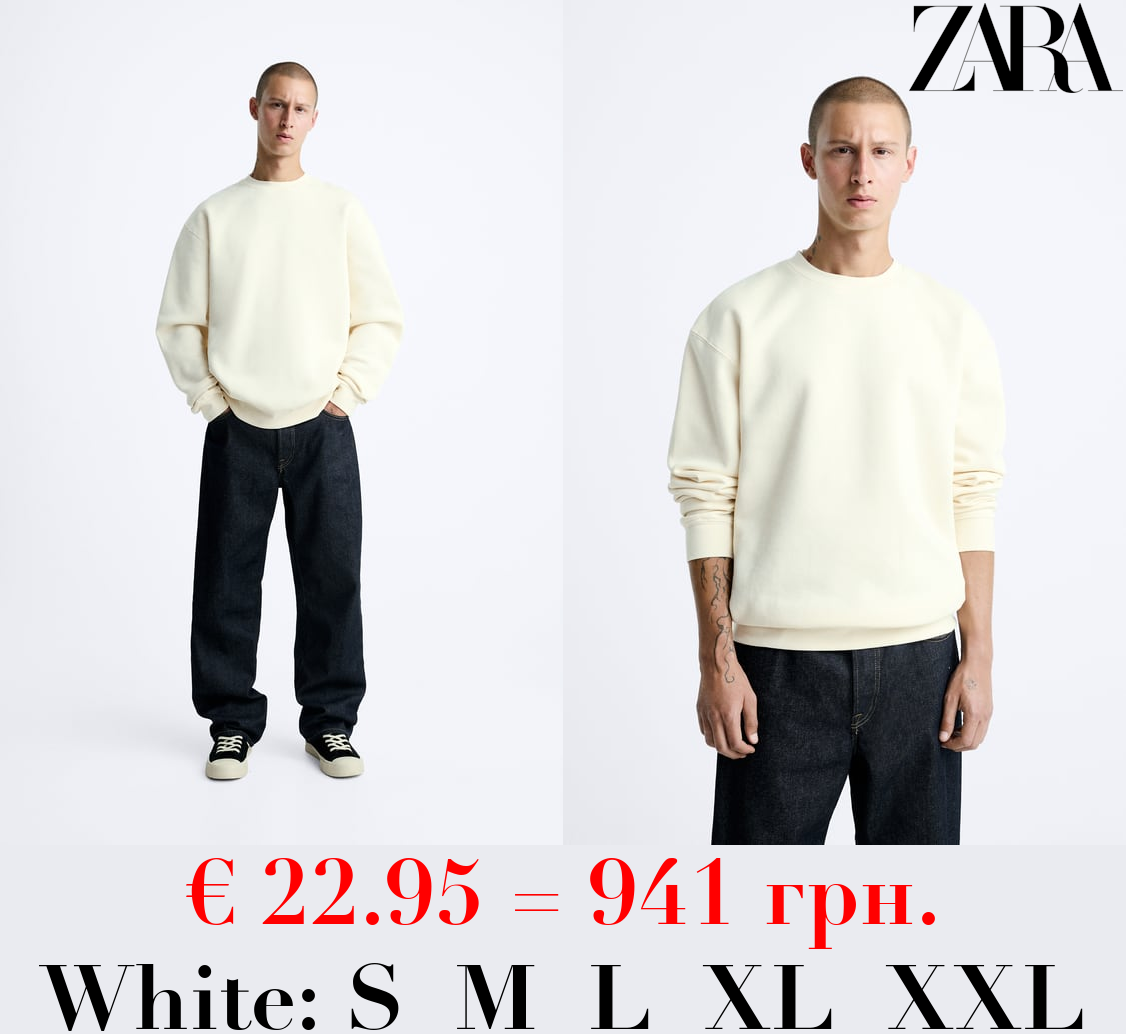 ROUND NECK SWEATSHIRT