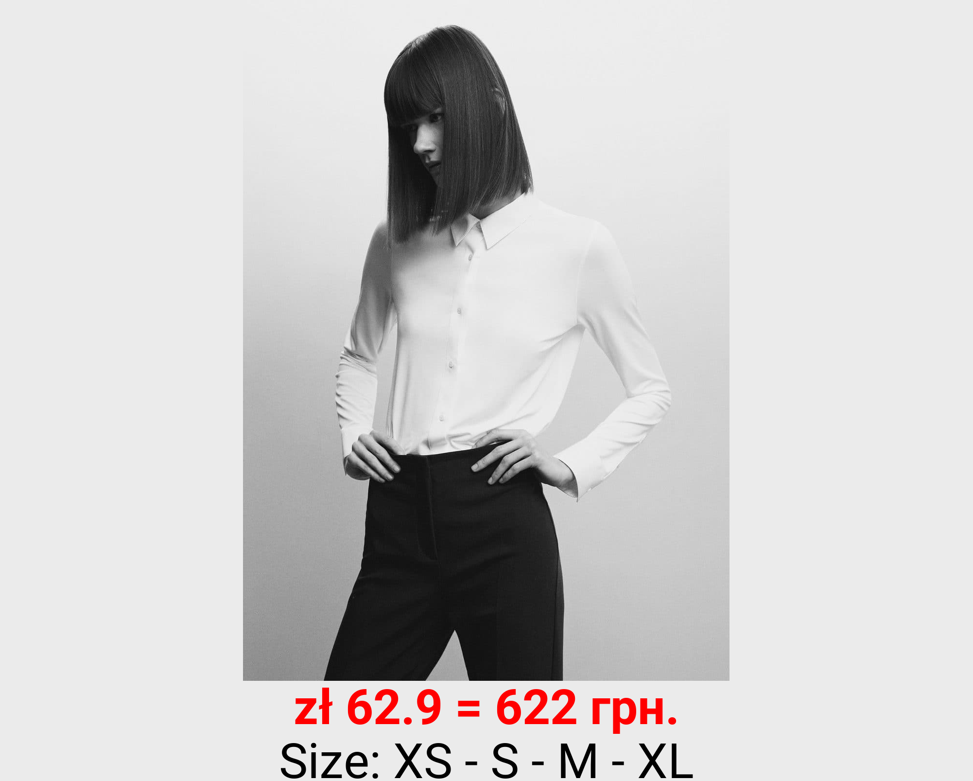 Camisa fluida botones