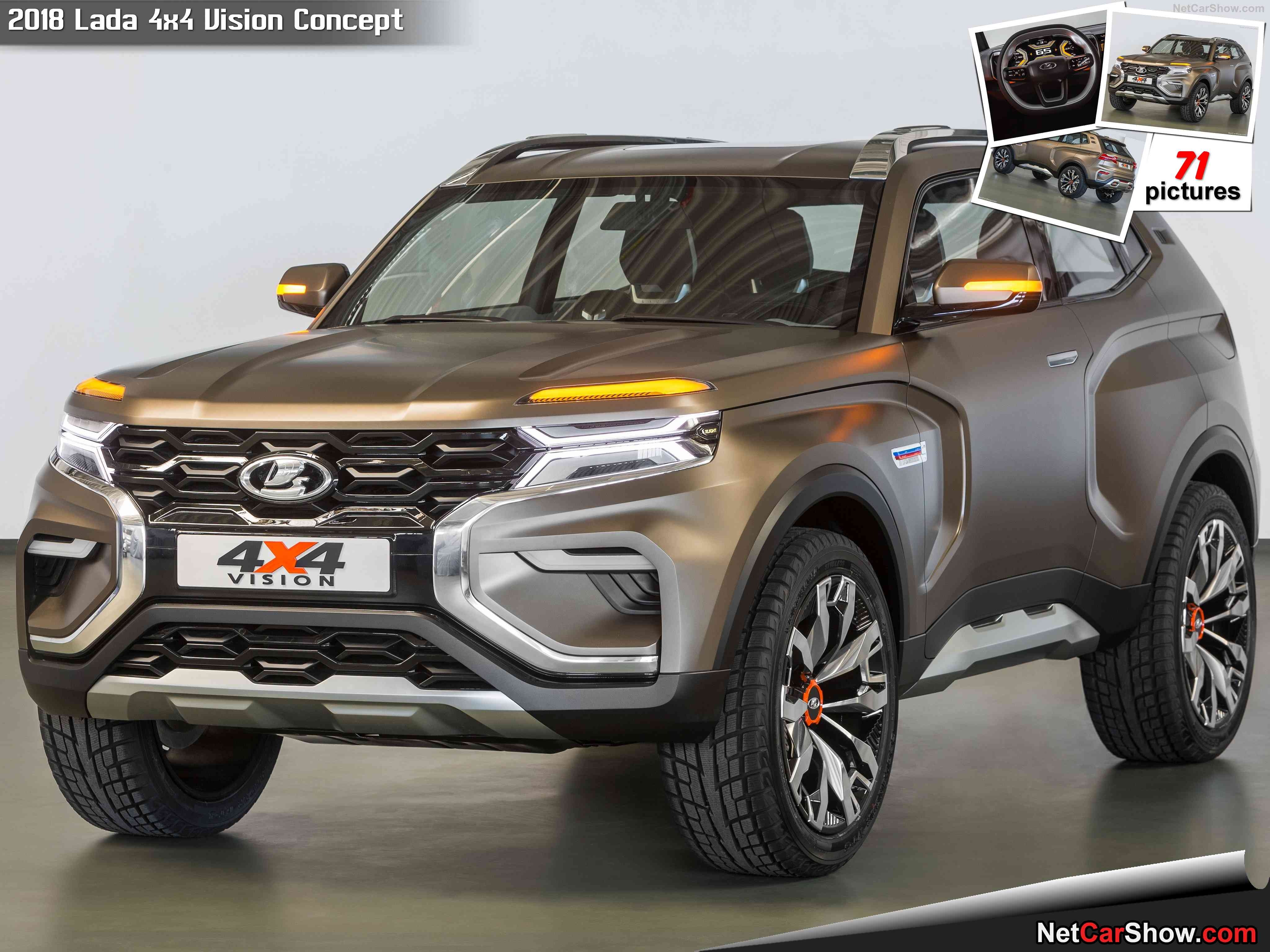 Какие новинки выйдут в 2024 году. Lada Niva 4x4 Vision. Lada Niva 4x4 новая модель 2021. Lada 4x4 Vision 2019. Новая Лада Нива 2022.