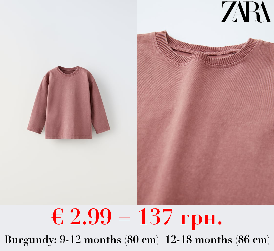 FADED-EFFECT T-SHIRT