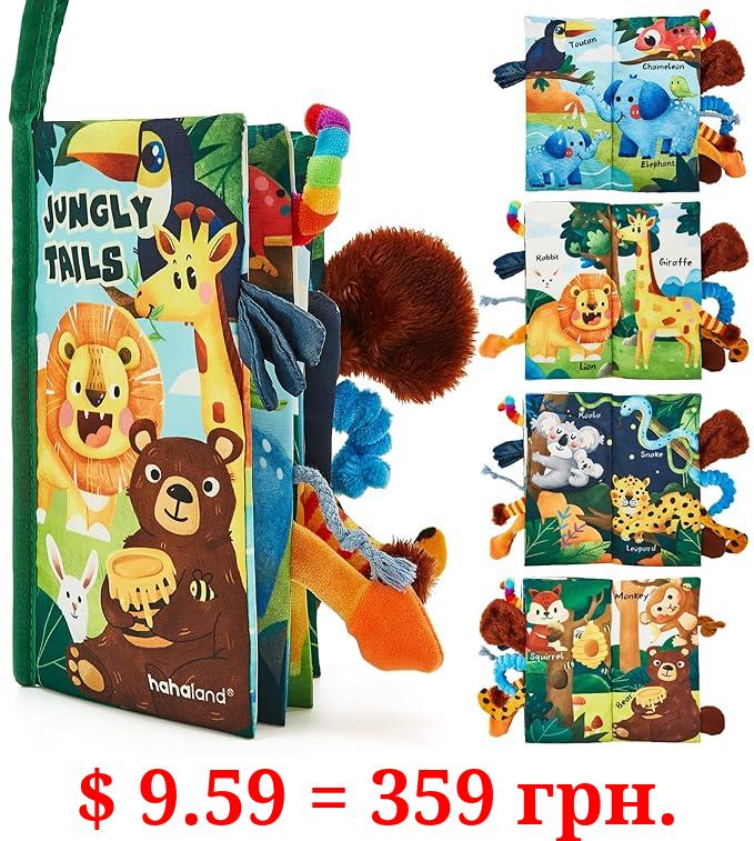 Baby Books 0-6 Months,Infant Tummy Time Toys High Contrast Sensory Baby Toys 6 to 12 Months Touch Feel Book Gift Christmas Stocking Stuffers for Boys Girls 0-3 Months Book Early Learning Stroller Toy