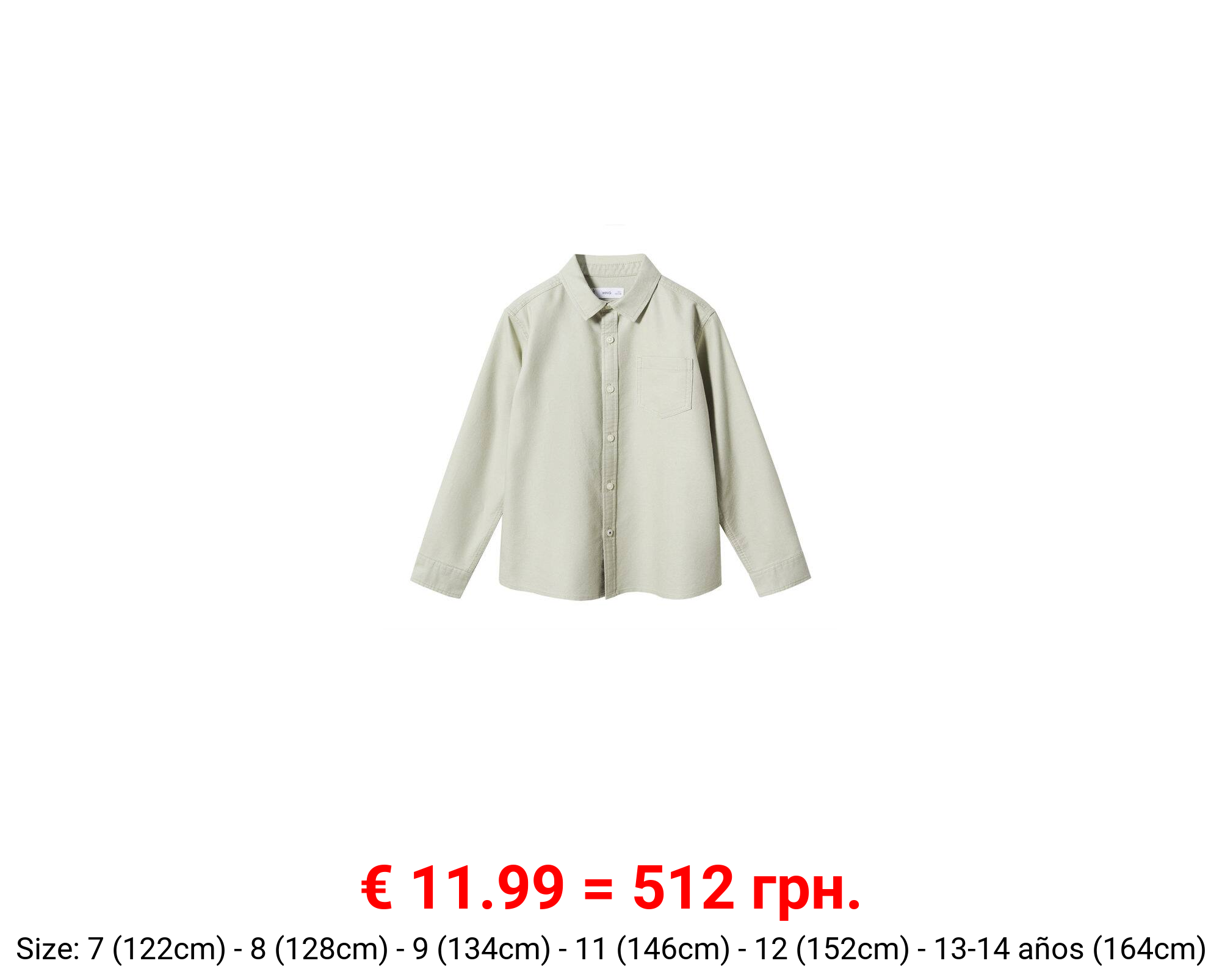 Camisa algodón bolsillo