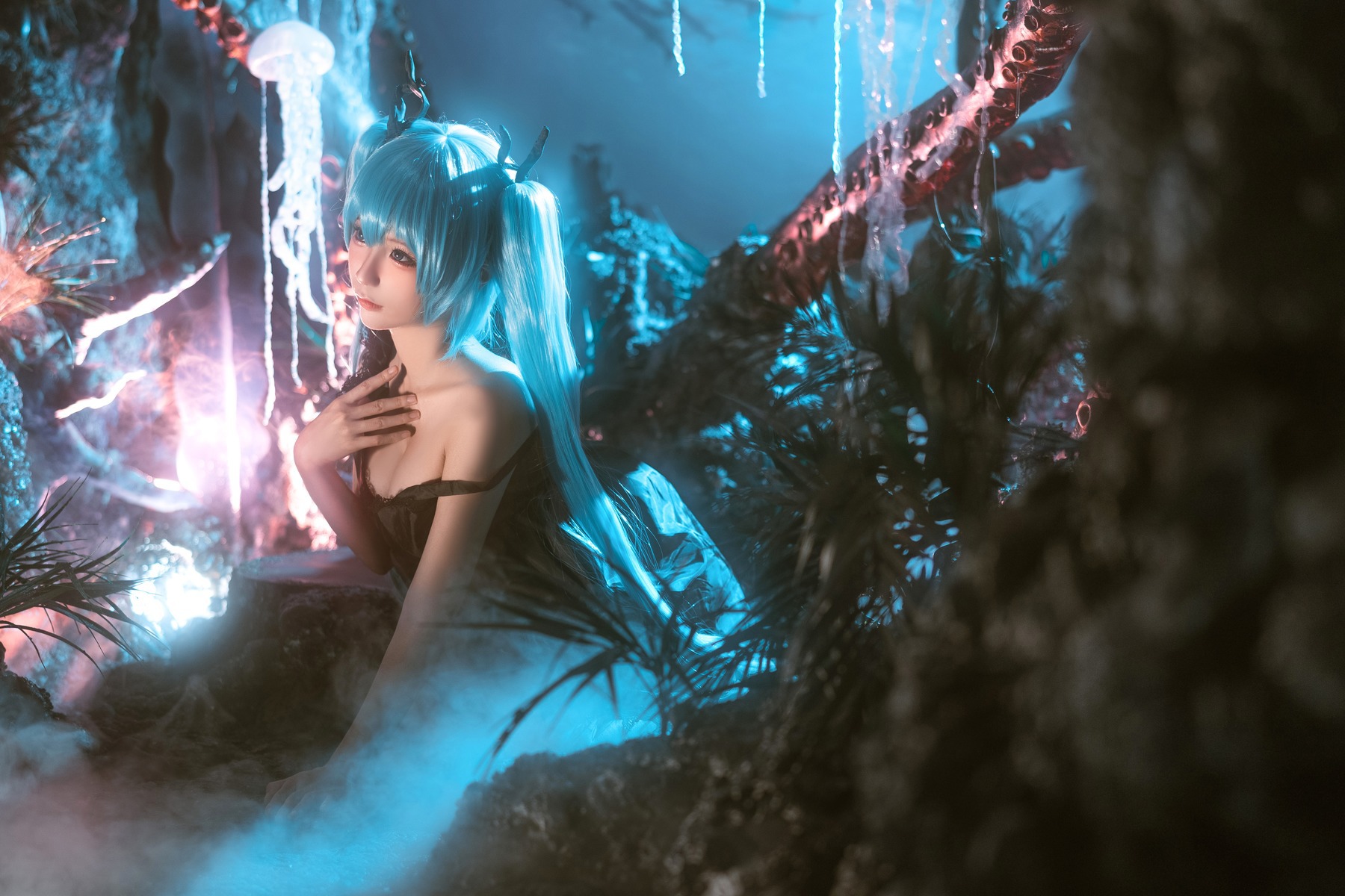 蠢沫沫 Cosplay 深海少女 14