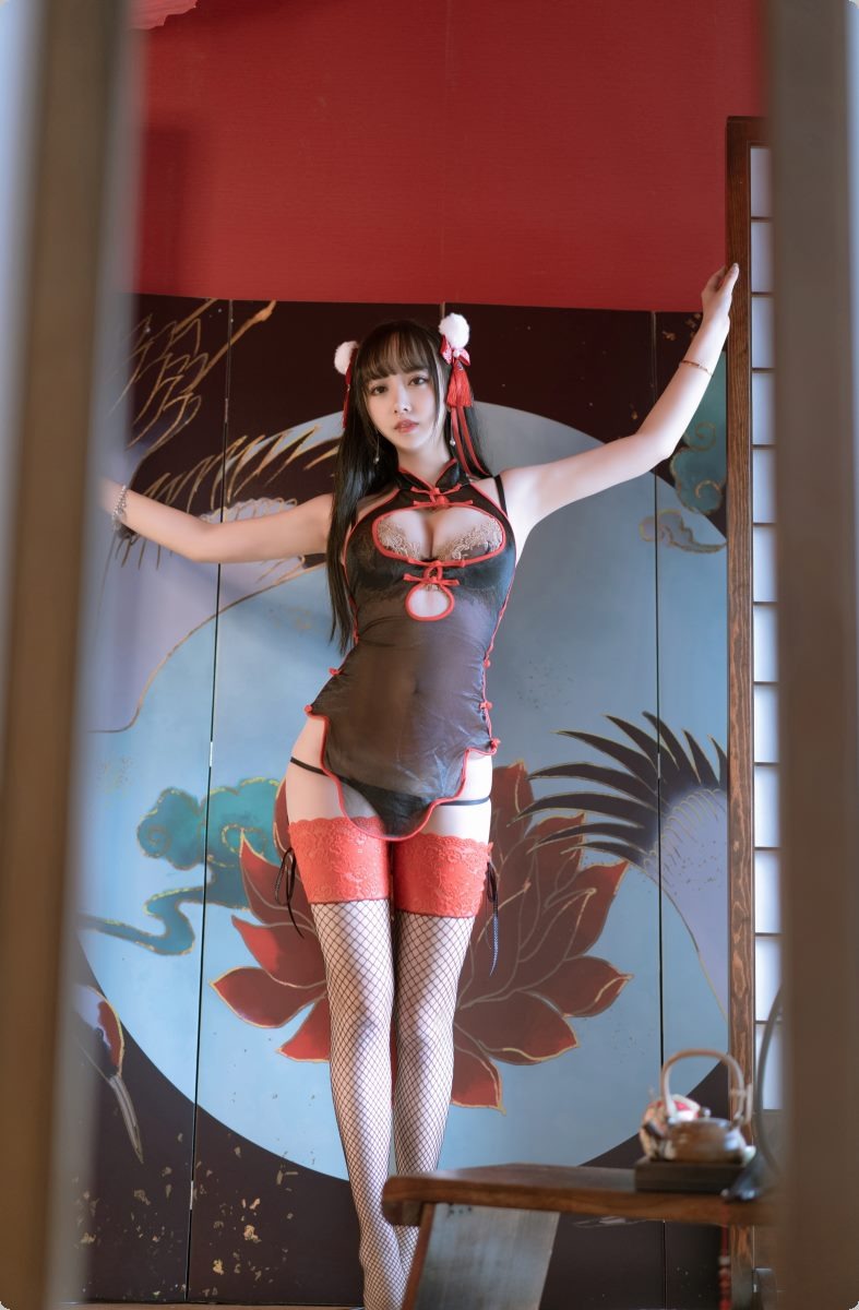 [Cos]过期米线线喵 - 新年旗袍[60P] 33