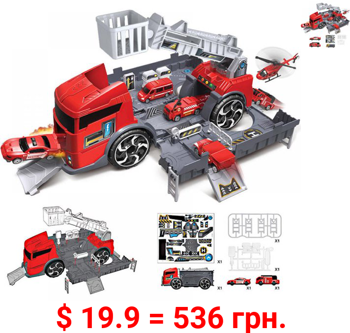Promotion Clearance! Car Model Deformation Car Combination Series Children's Toys