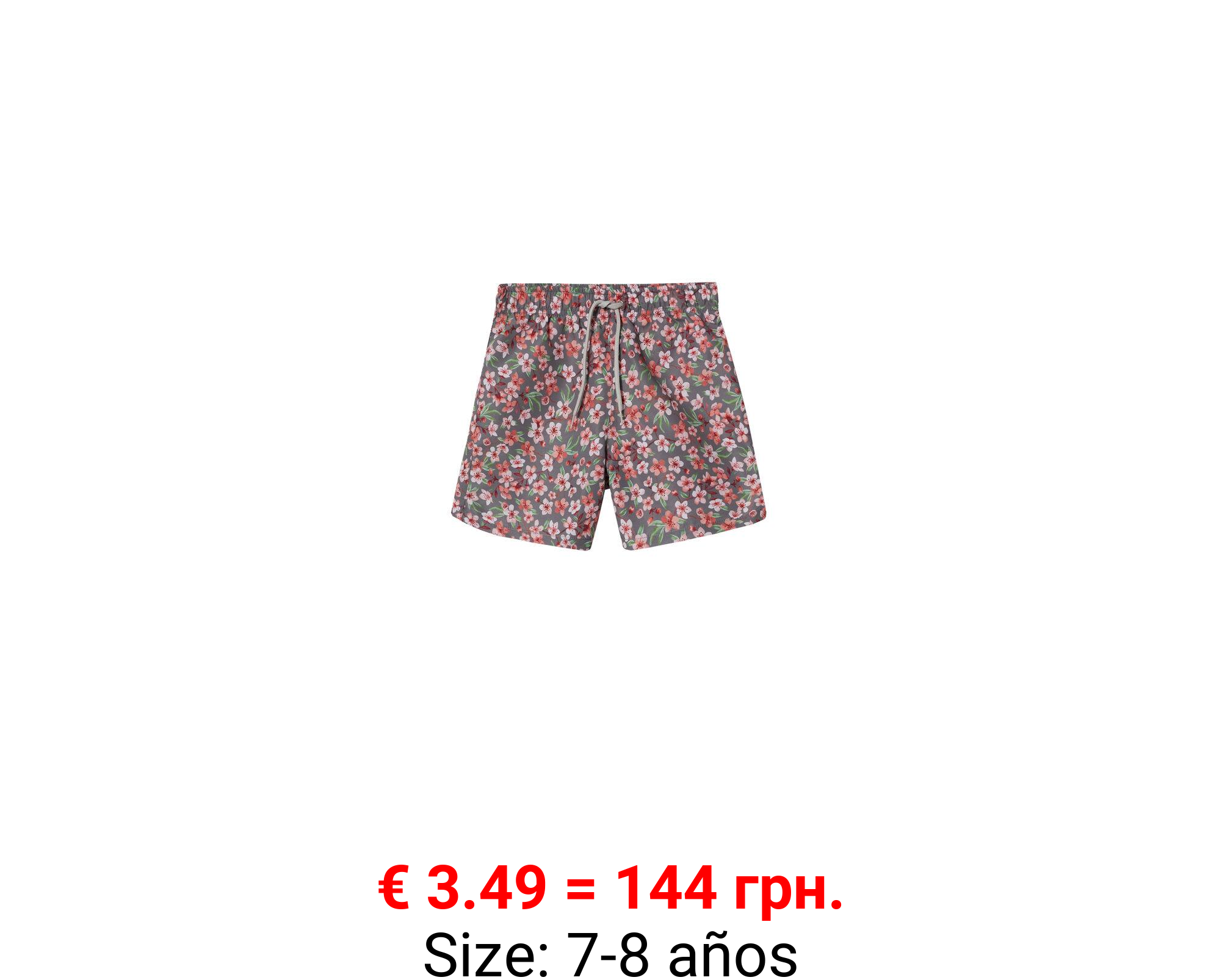 Bañador estampado flores