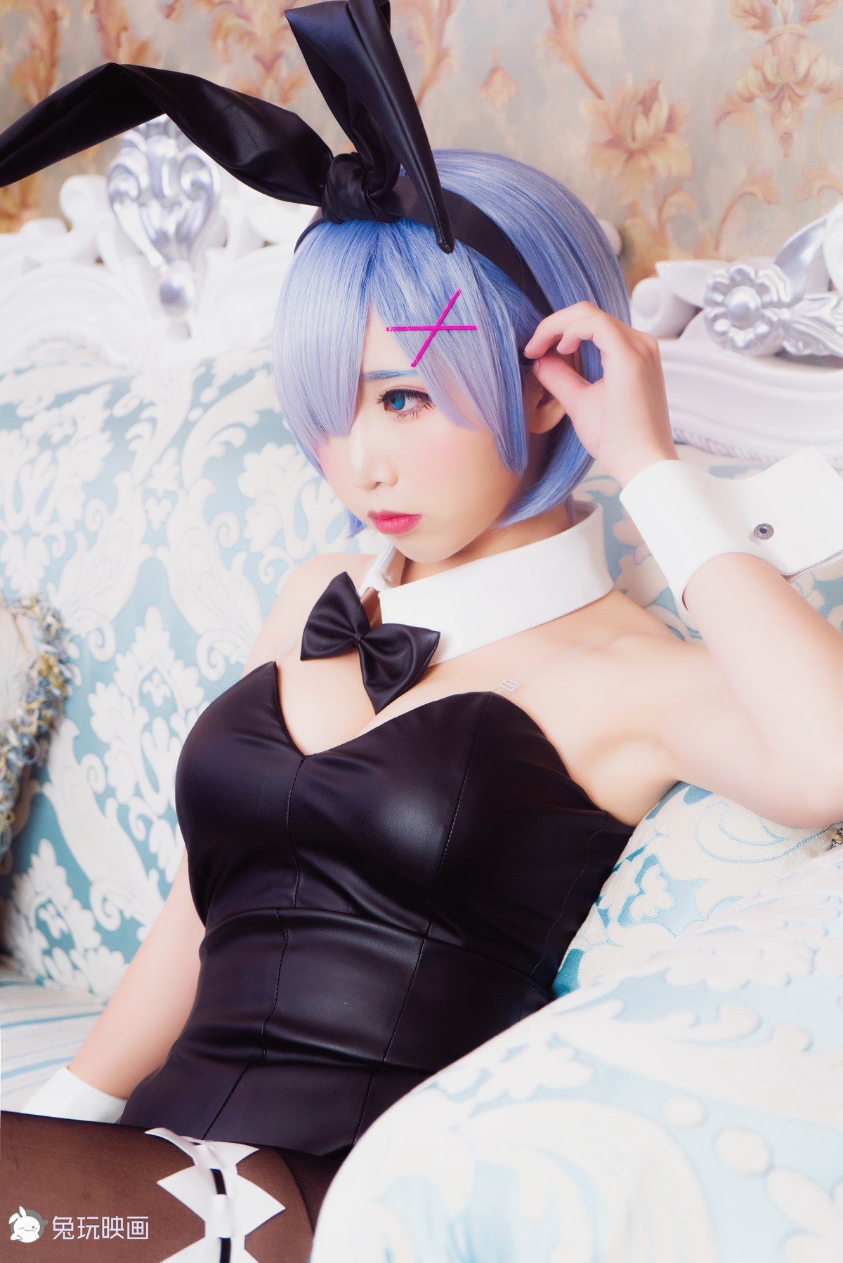 Cosplay 面饼仙儿 兔女郎 15
