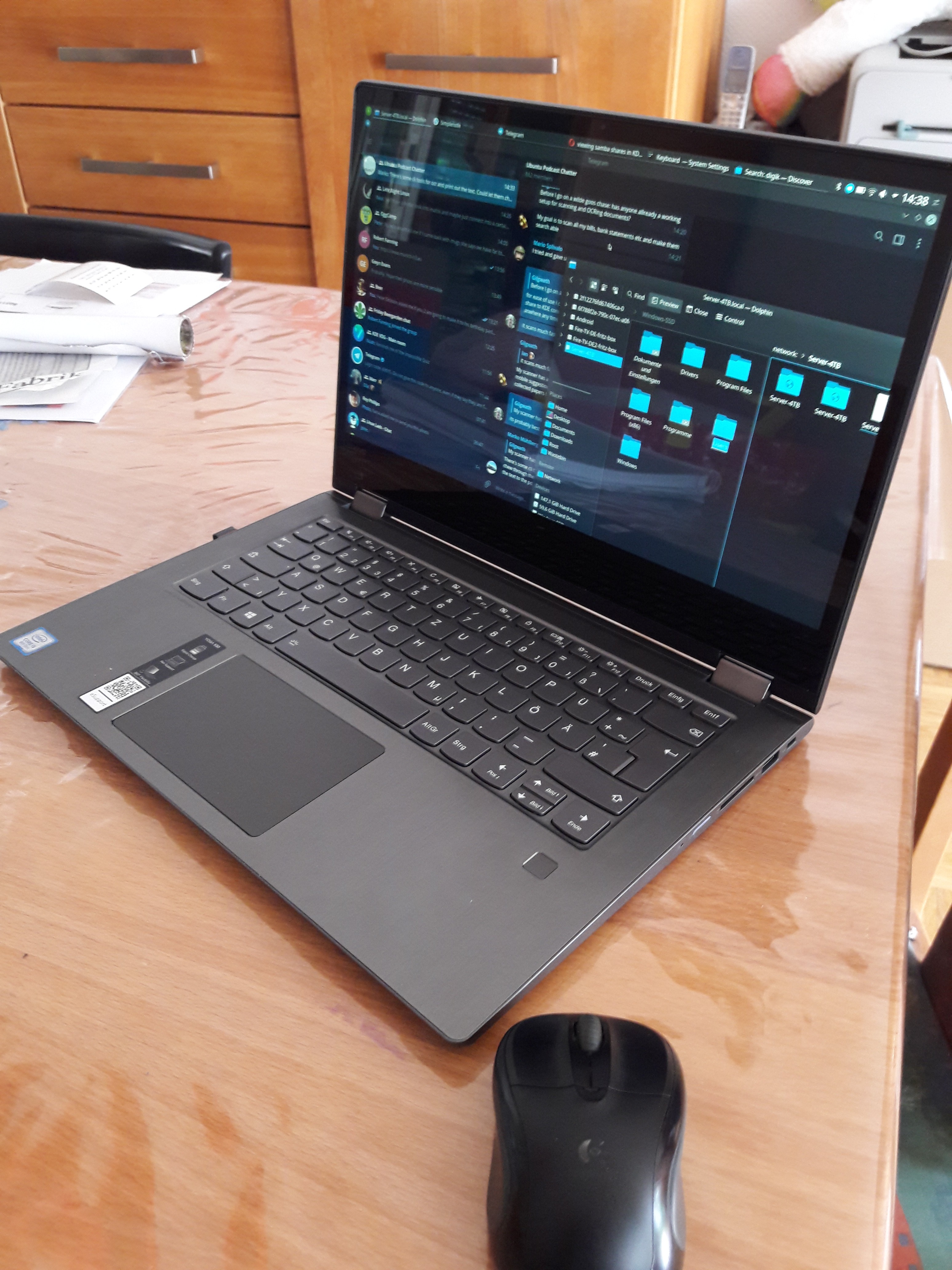 Lenovo yoga установка linux