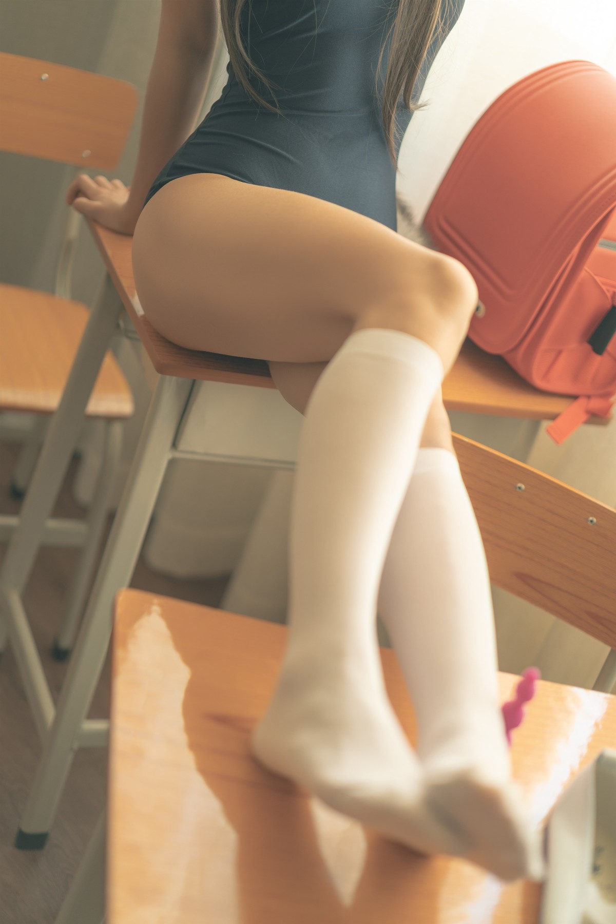 蠢沫沫 Cosplay 放学后 55