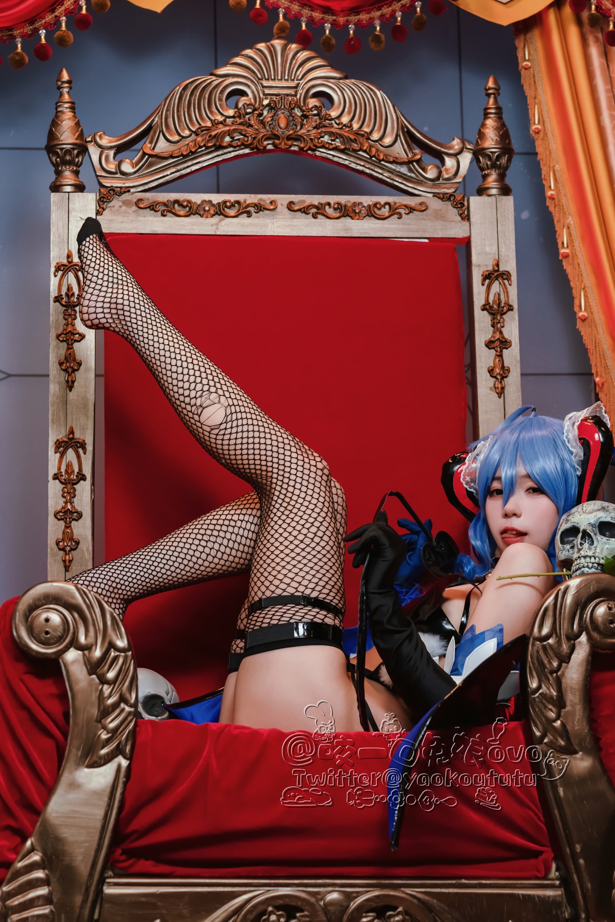 Cosplay 黏黏团子兔 甘雨魅魔 33