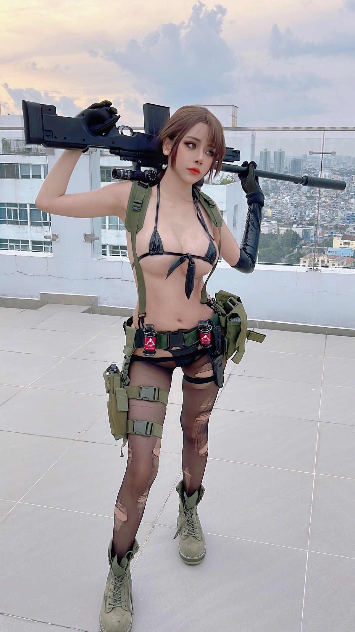 Cosplay 萝莉Byoru Quiet Phoneset 8