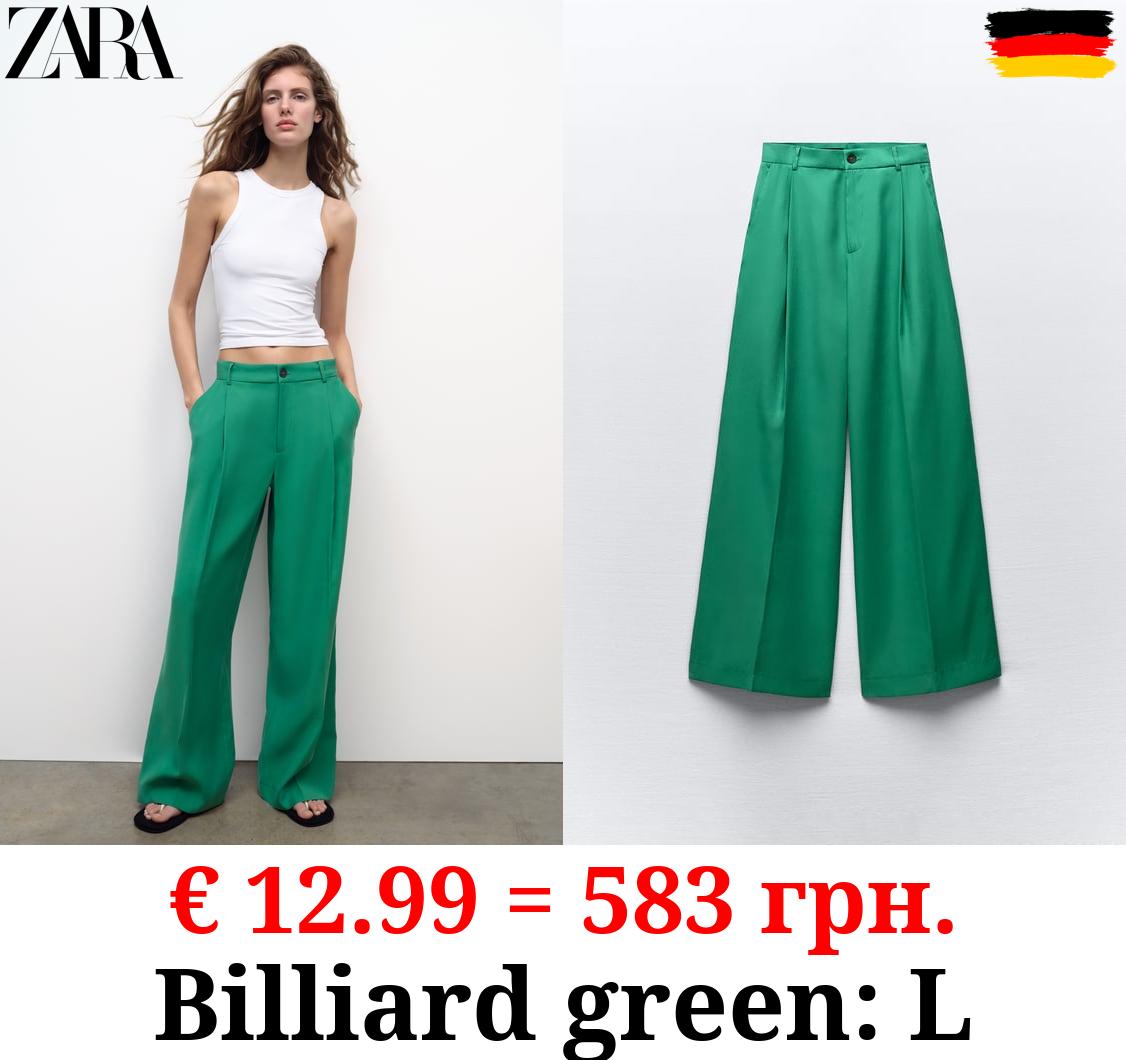 LOOSE-FITTING DARTED TROUSERS