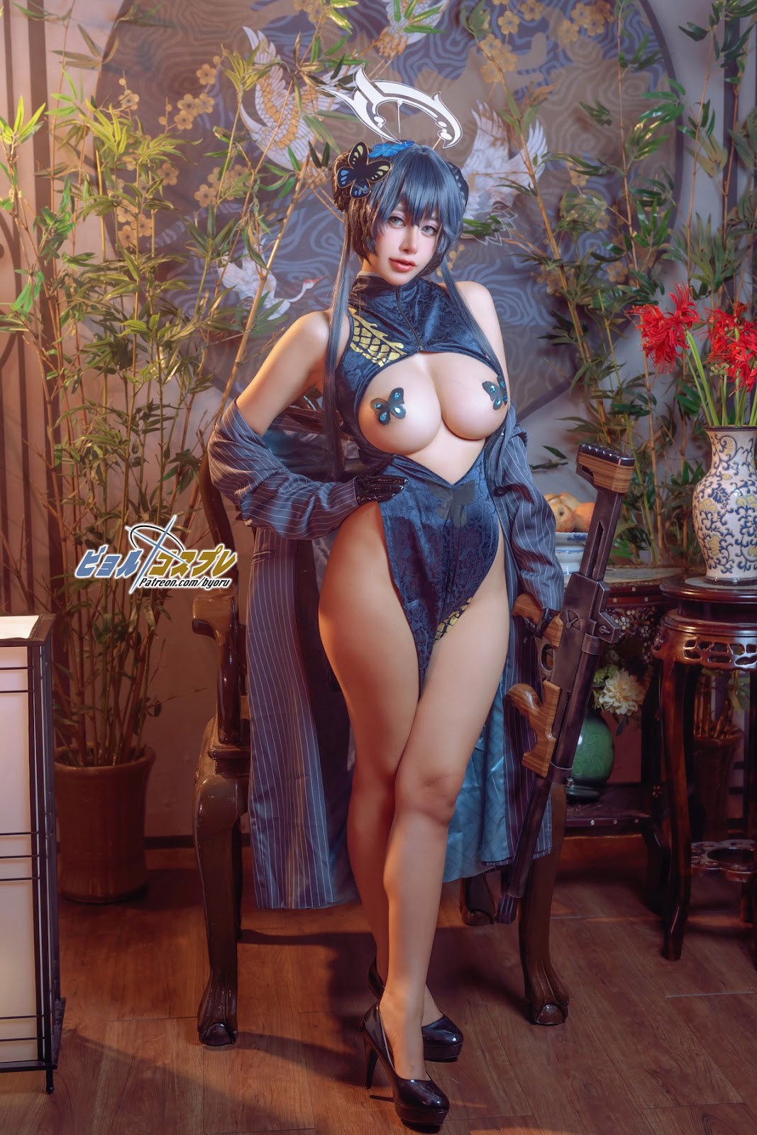 Cosplay 萝莉Byoru 竜華キサキ Kisaki Ryuuge 36