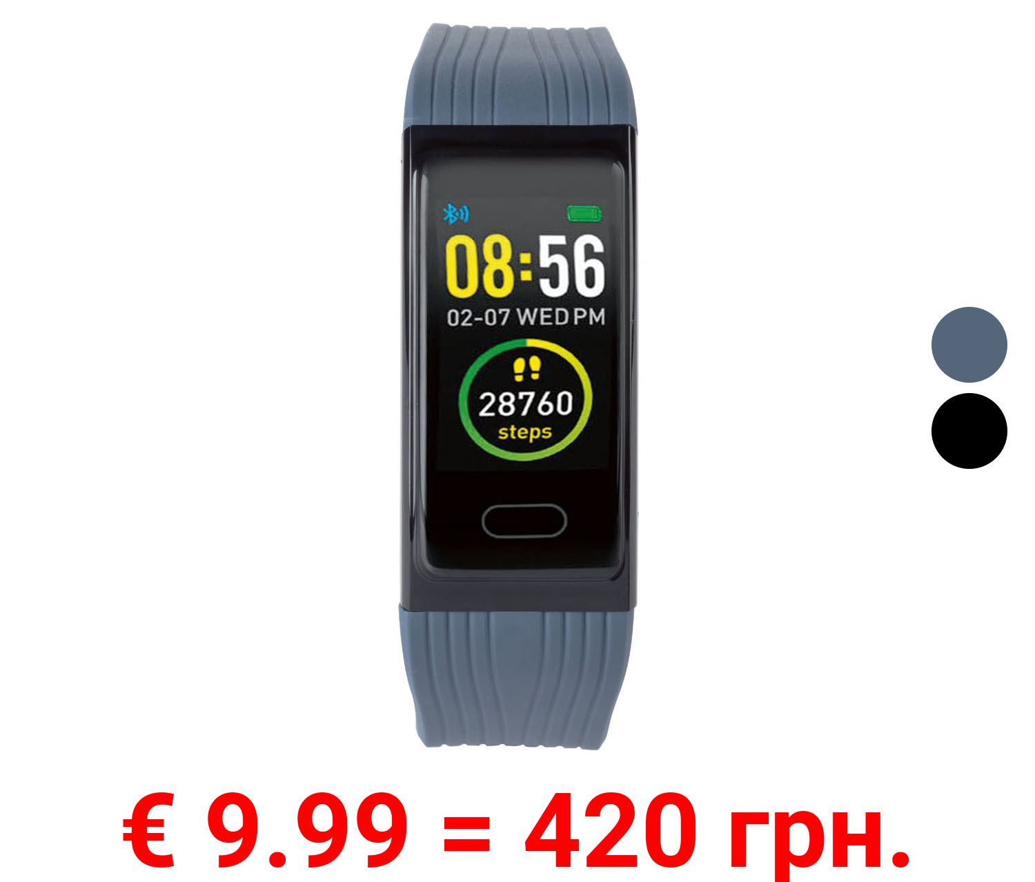 SILVERCREST® Activity Tracker, mit Farbdisplay, inklusive App