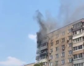Квартира сгорела в Хабаровске