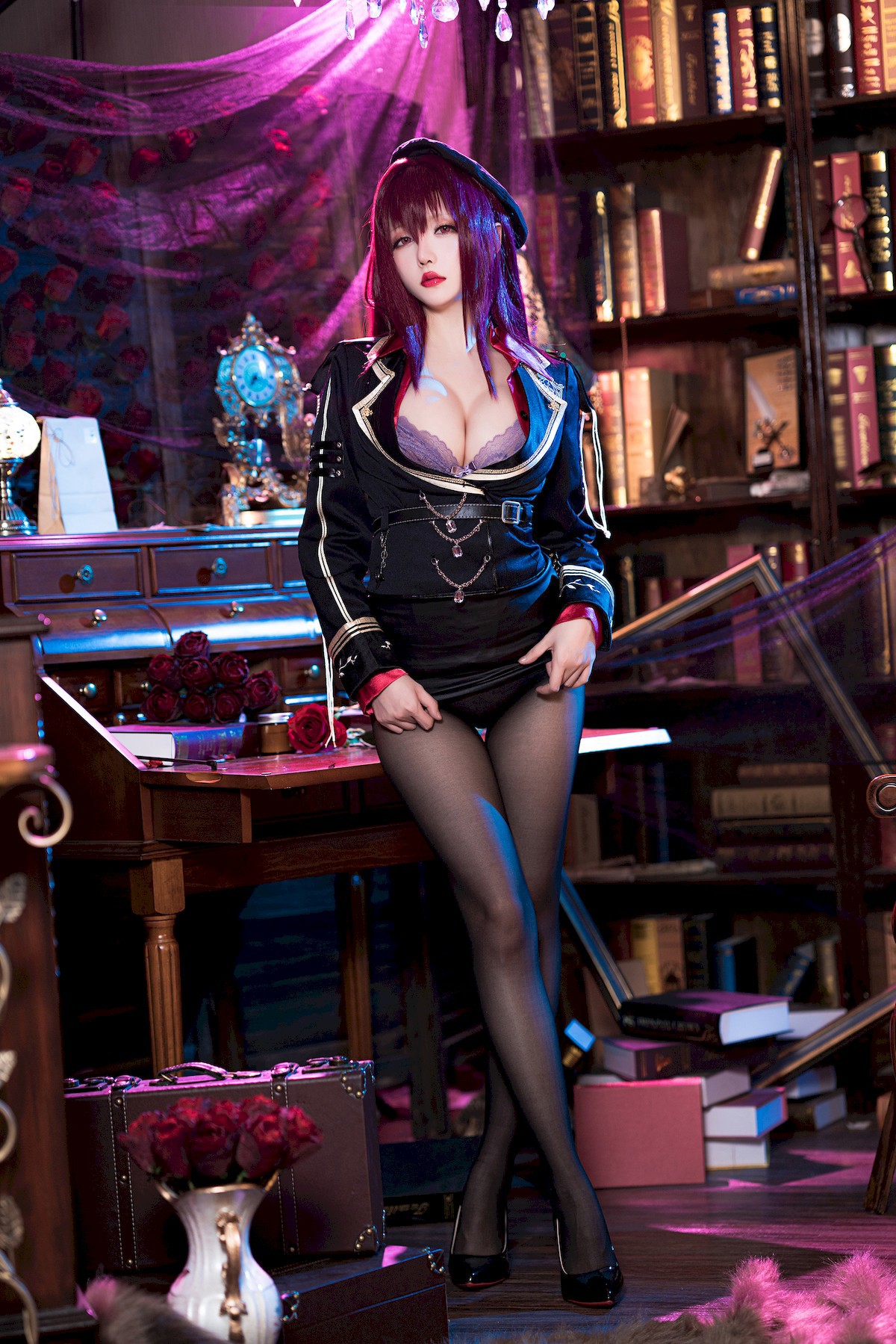 星之迟迟 Cosplay 斯卡哈 真红教枪 16