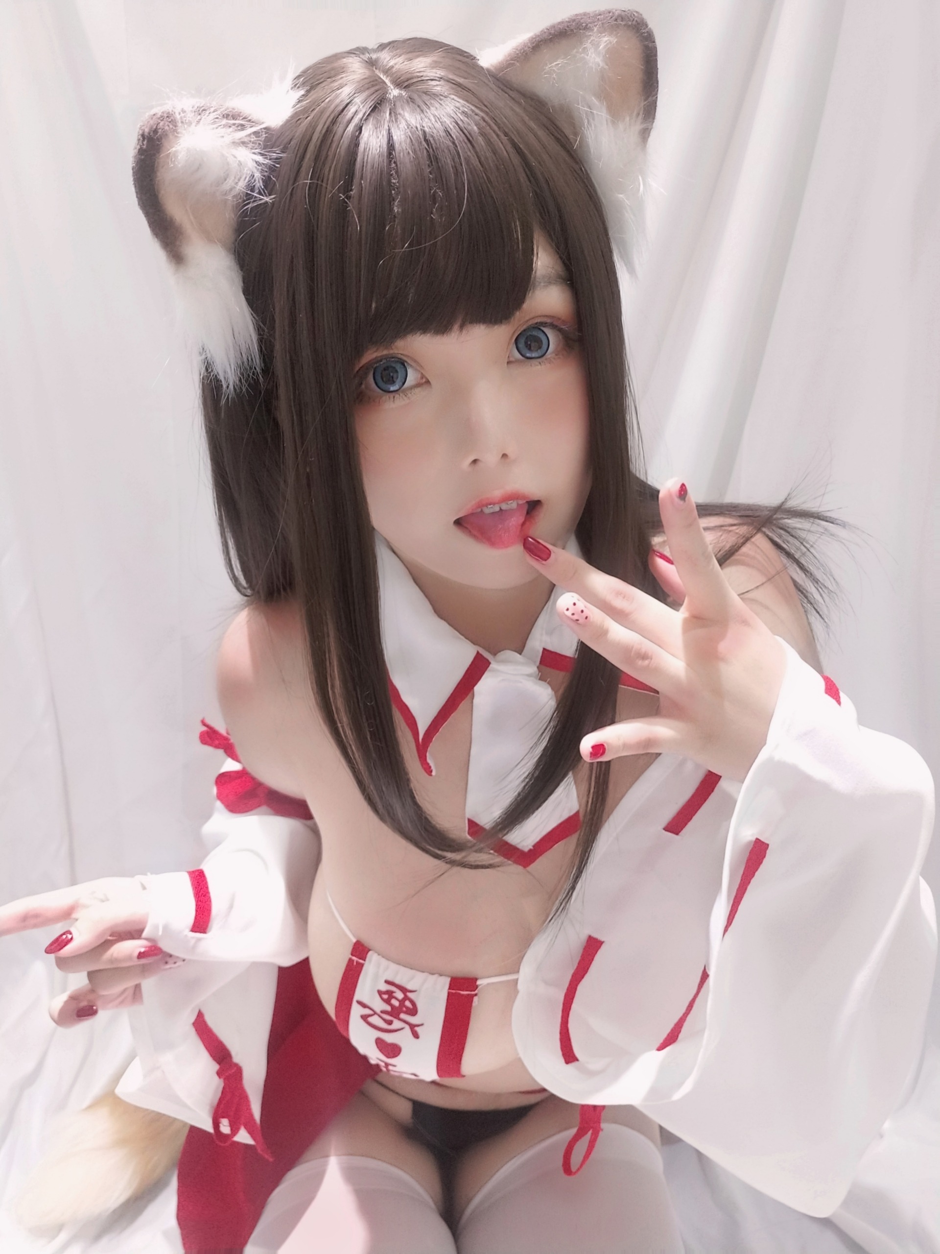 蜜汁猫裘 - 巫女小狐狸 [22P-41MB] 4