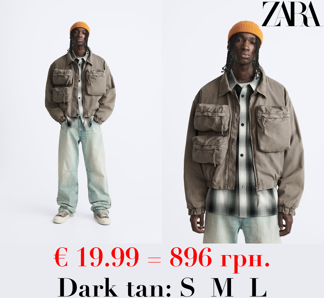 UTILITY JACKET WITH POCKETS