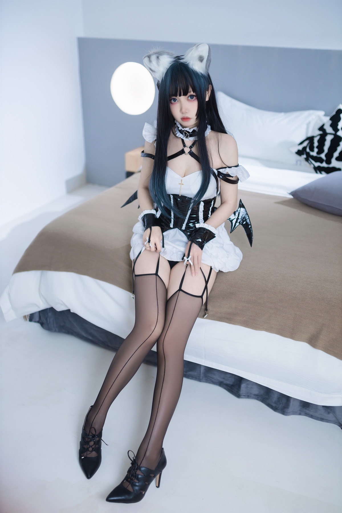 Cosplay 洛桑w伊梓 猫耳小恶魔 4