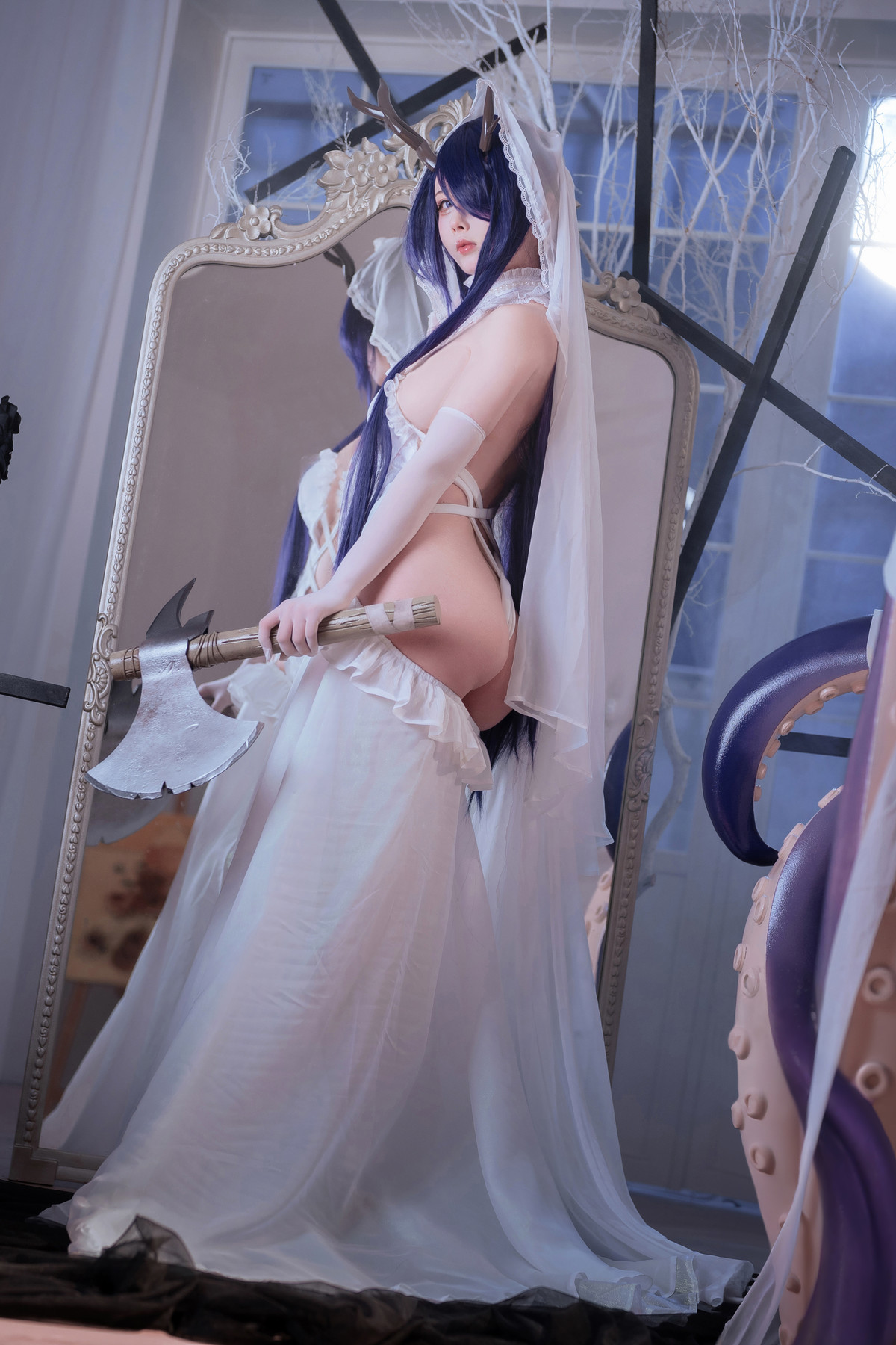 Cosplay Rioko凉凉子 碧蓝航线 金鹿号 34