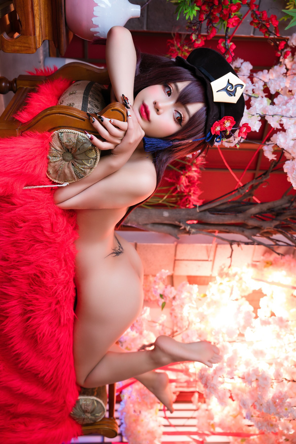 Cosplay Umeko.J Genshin HuTao 胡桃 Set.02 19