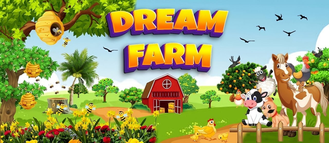 Dream farm. Farmers Dreams Scenes. Animalworld99991.