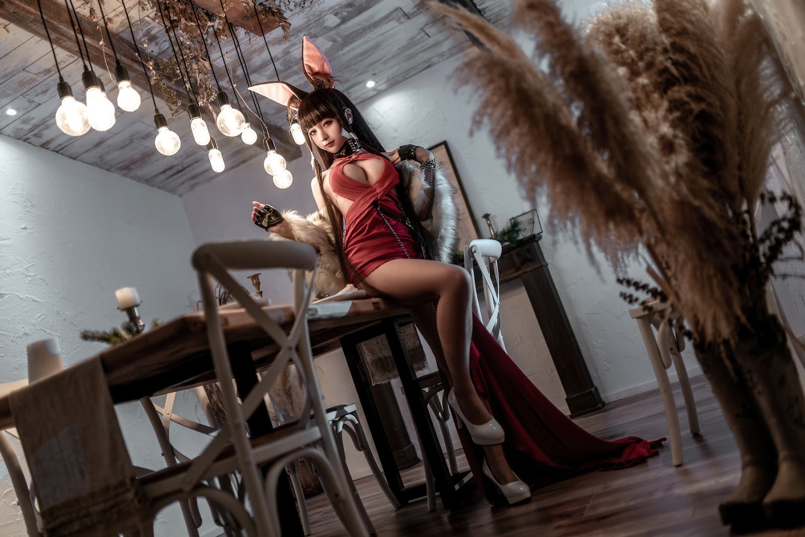 Cosplay 蠢沫沫 Chunmomo 碧蓝航线 赤城 17
