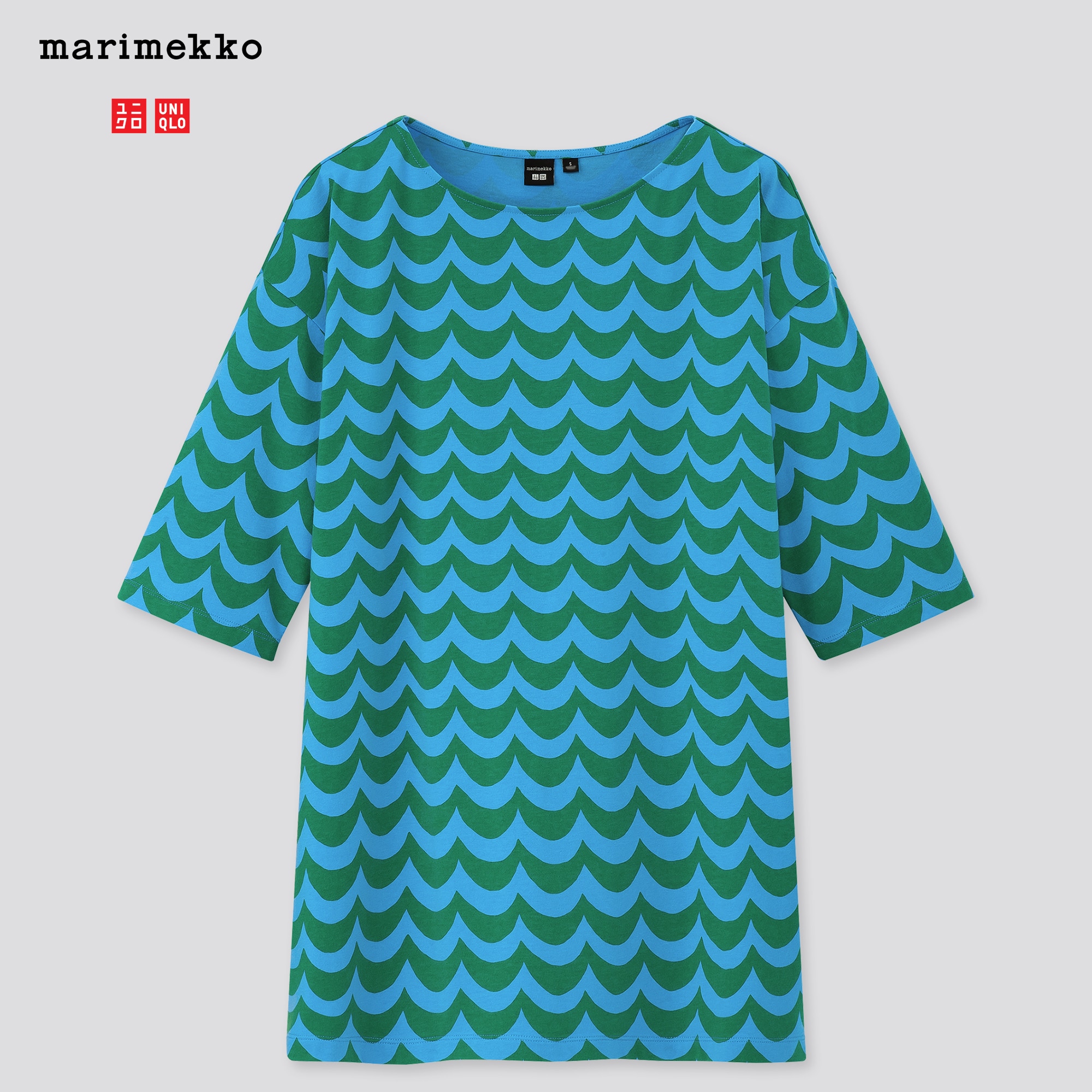 Women Marimekko 3/4 Sleeved Tunic
