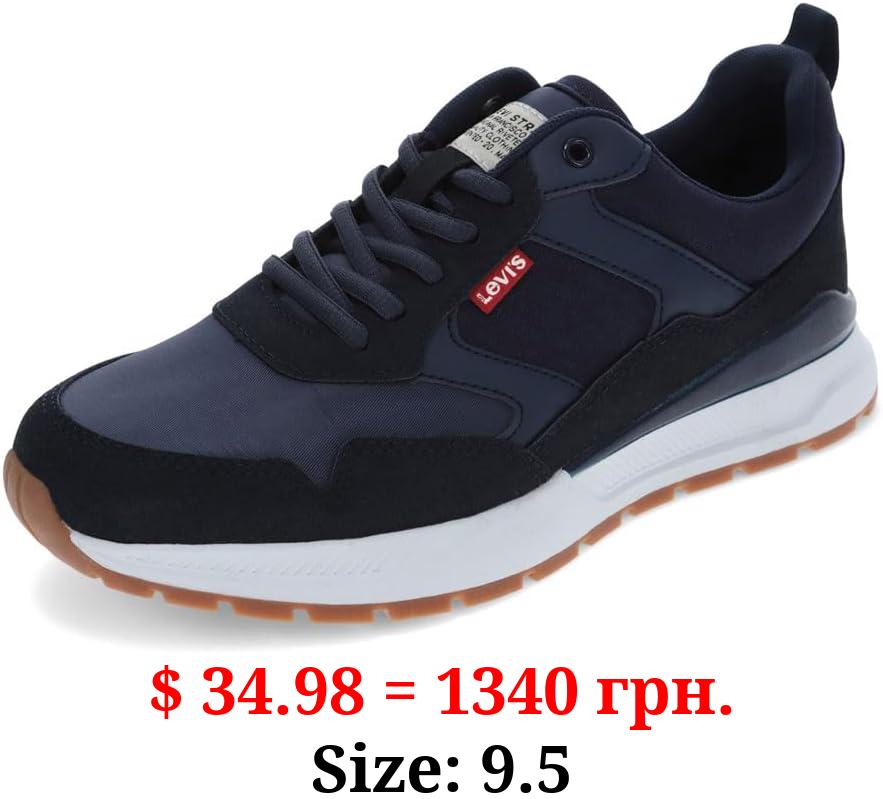 Levi's Mens Oats 2 Vegan Synthetic Leather Casual Trainer Sneaker Shoe