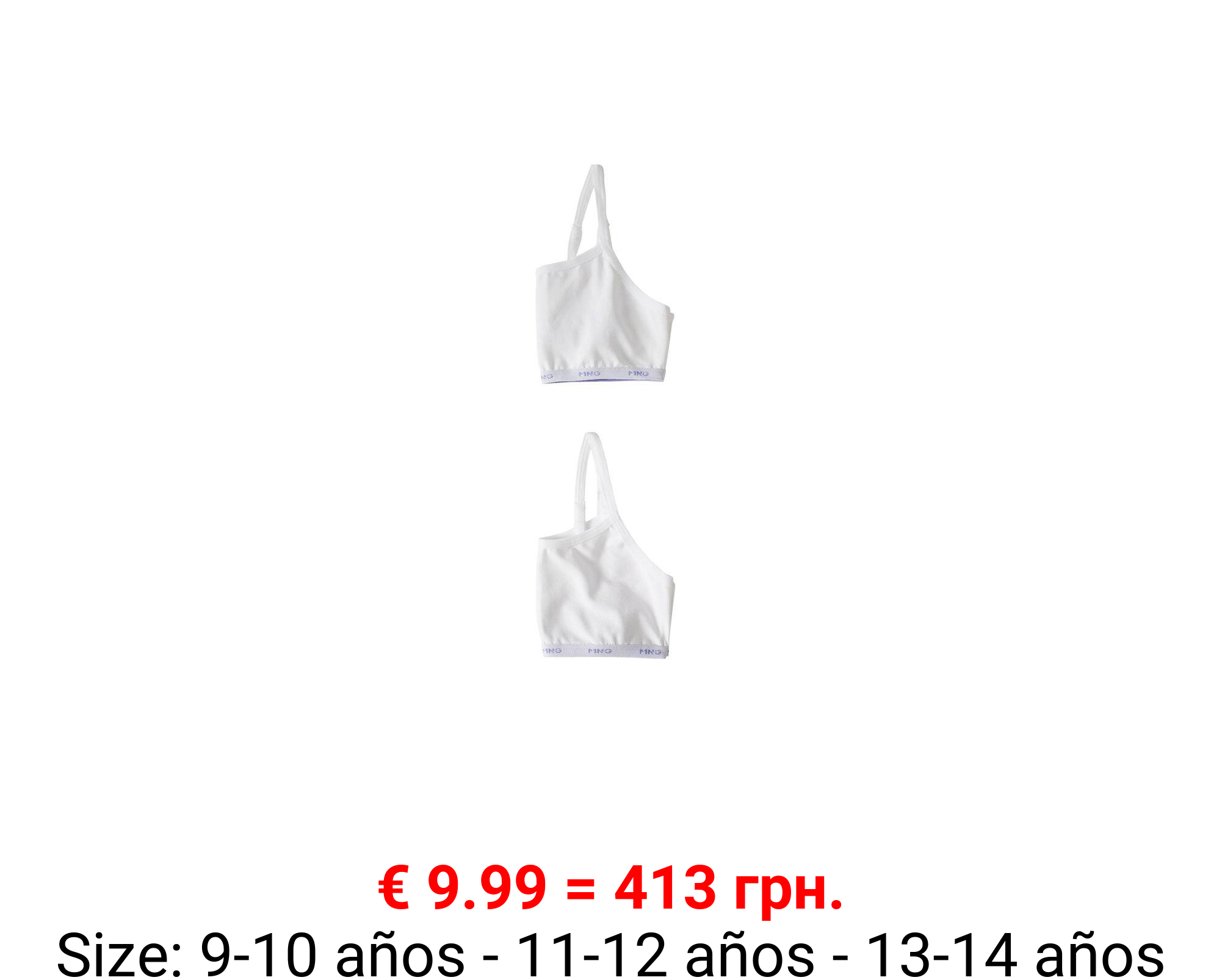 Pack 2 tops algodón