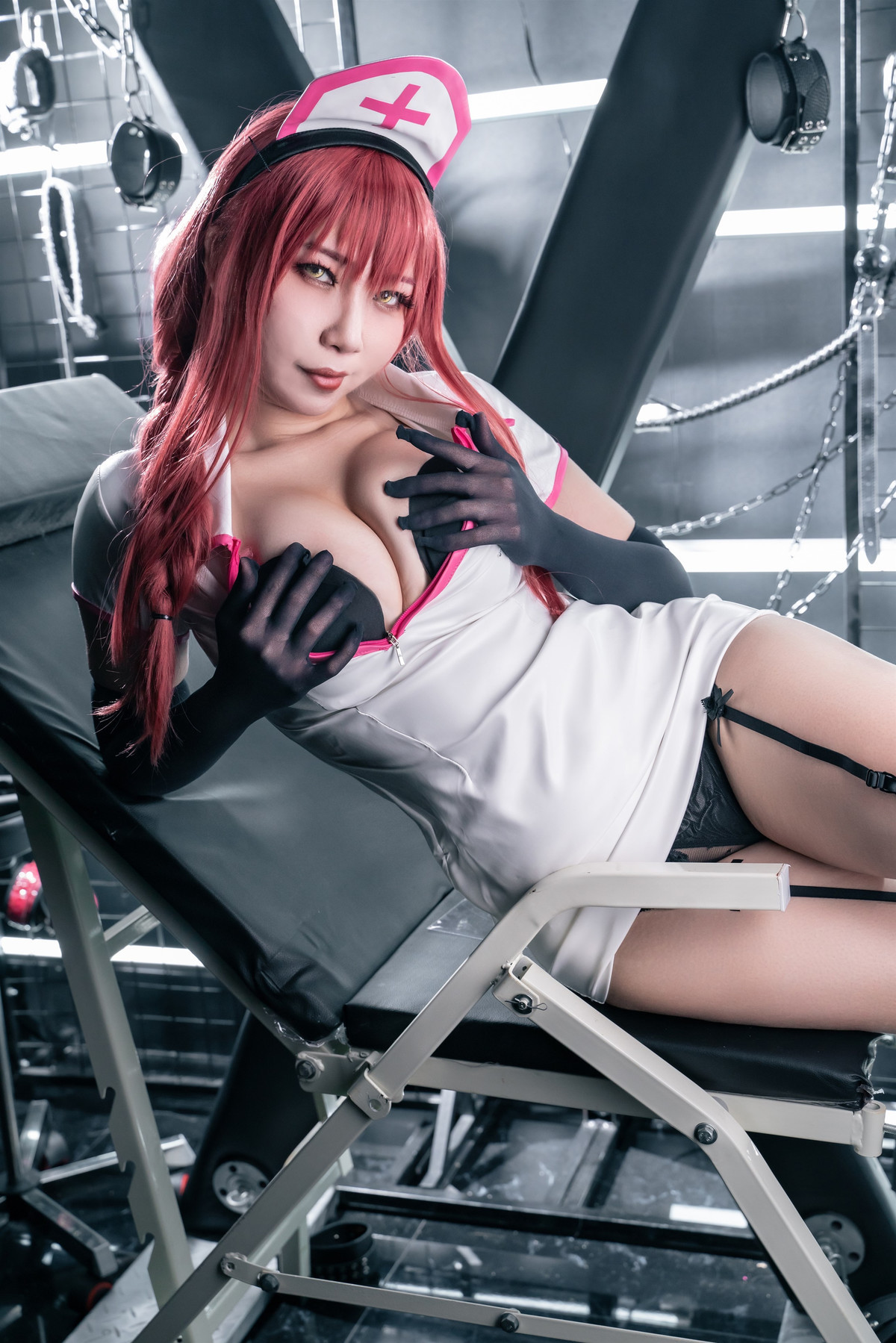 Cosplay 小琪Aki Dark Nurse 12