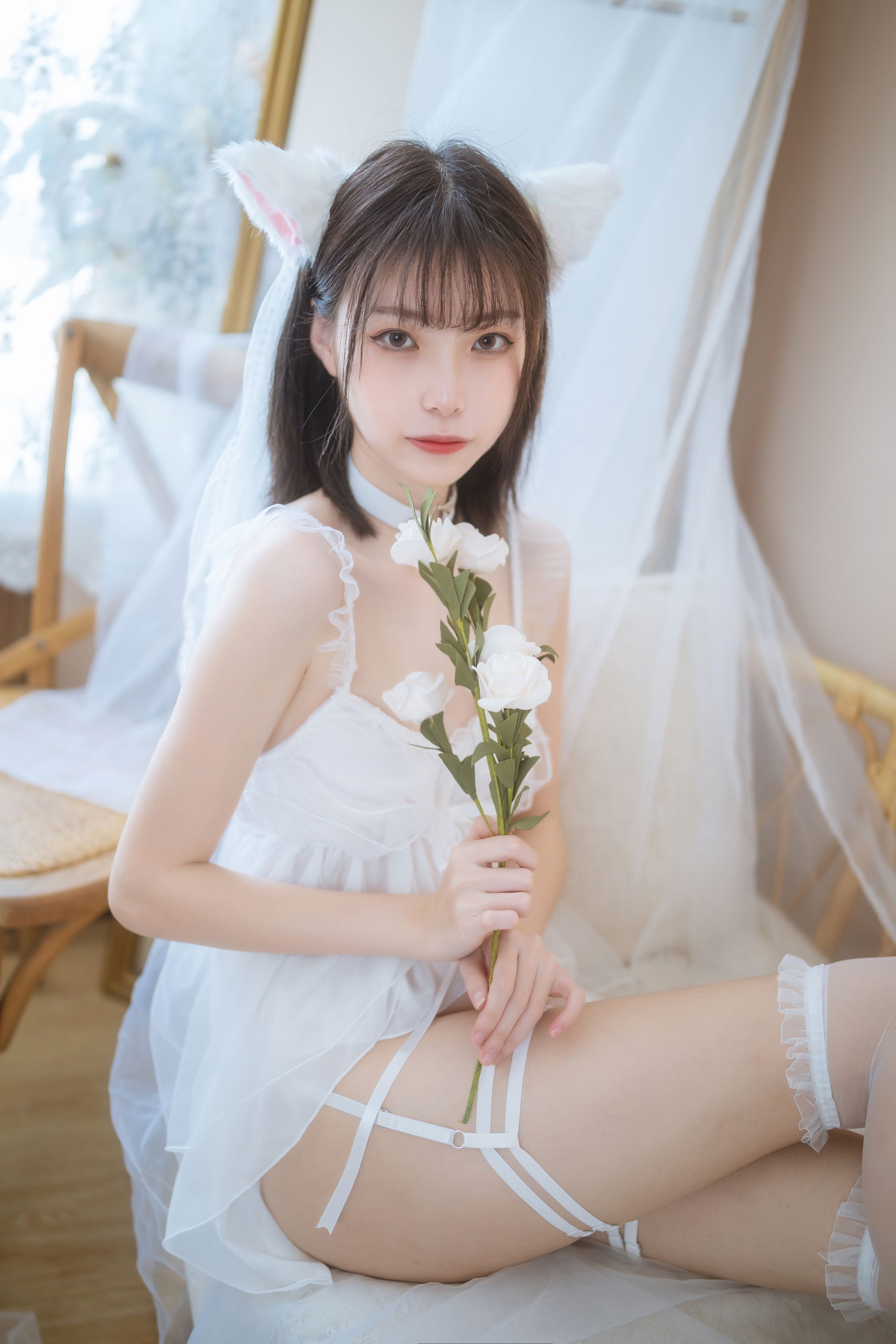 许岚LAN NO.003 少女白色裙[41P-627MB] 36
