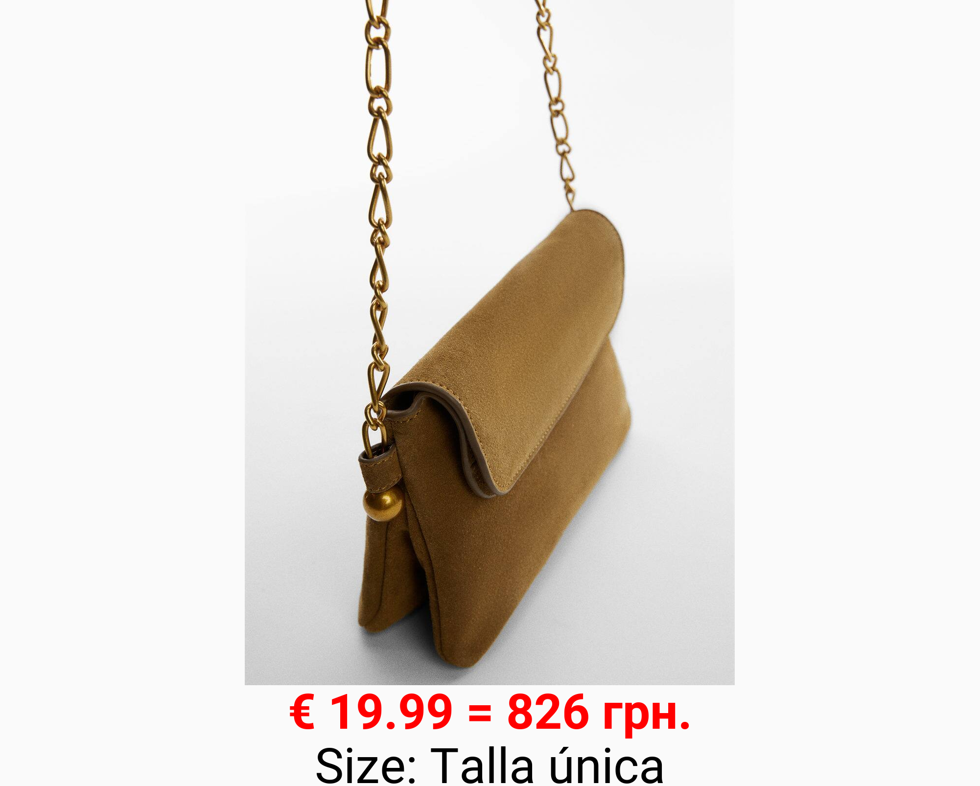 Bolso serraje cadena