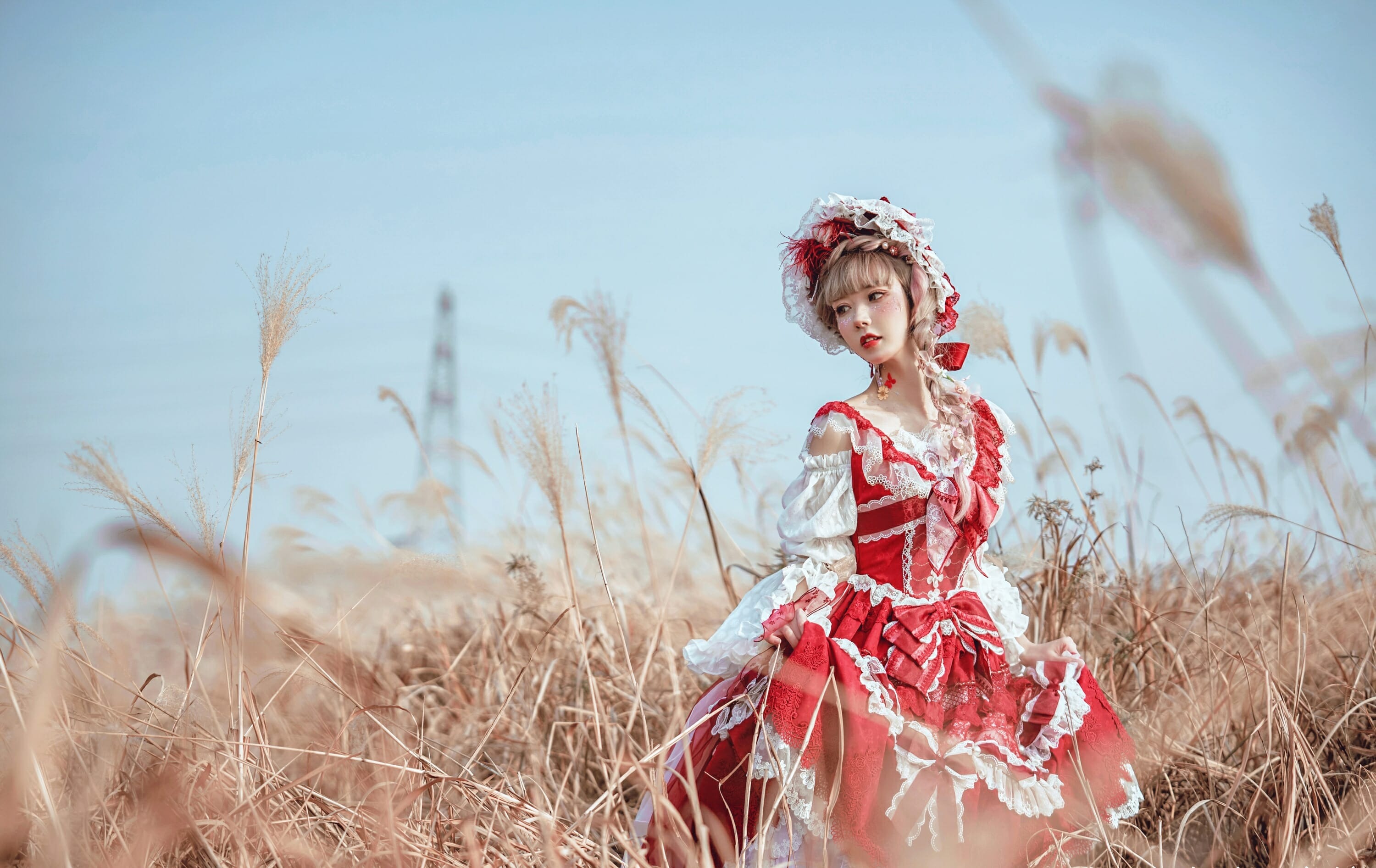 阿包也是兔娘-lolita红裙 [12P] 11