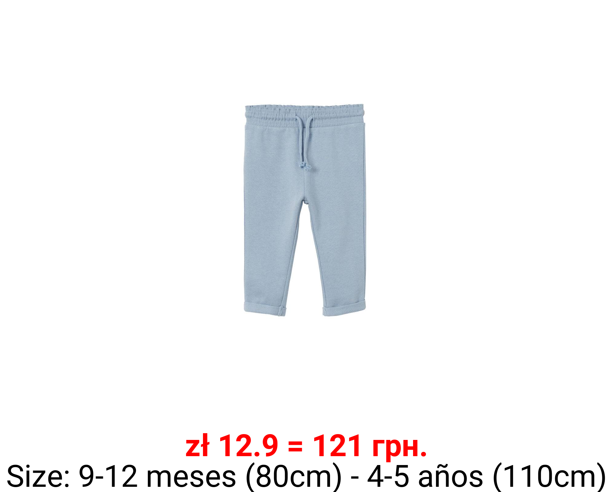 Pantalón jogger algodón