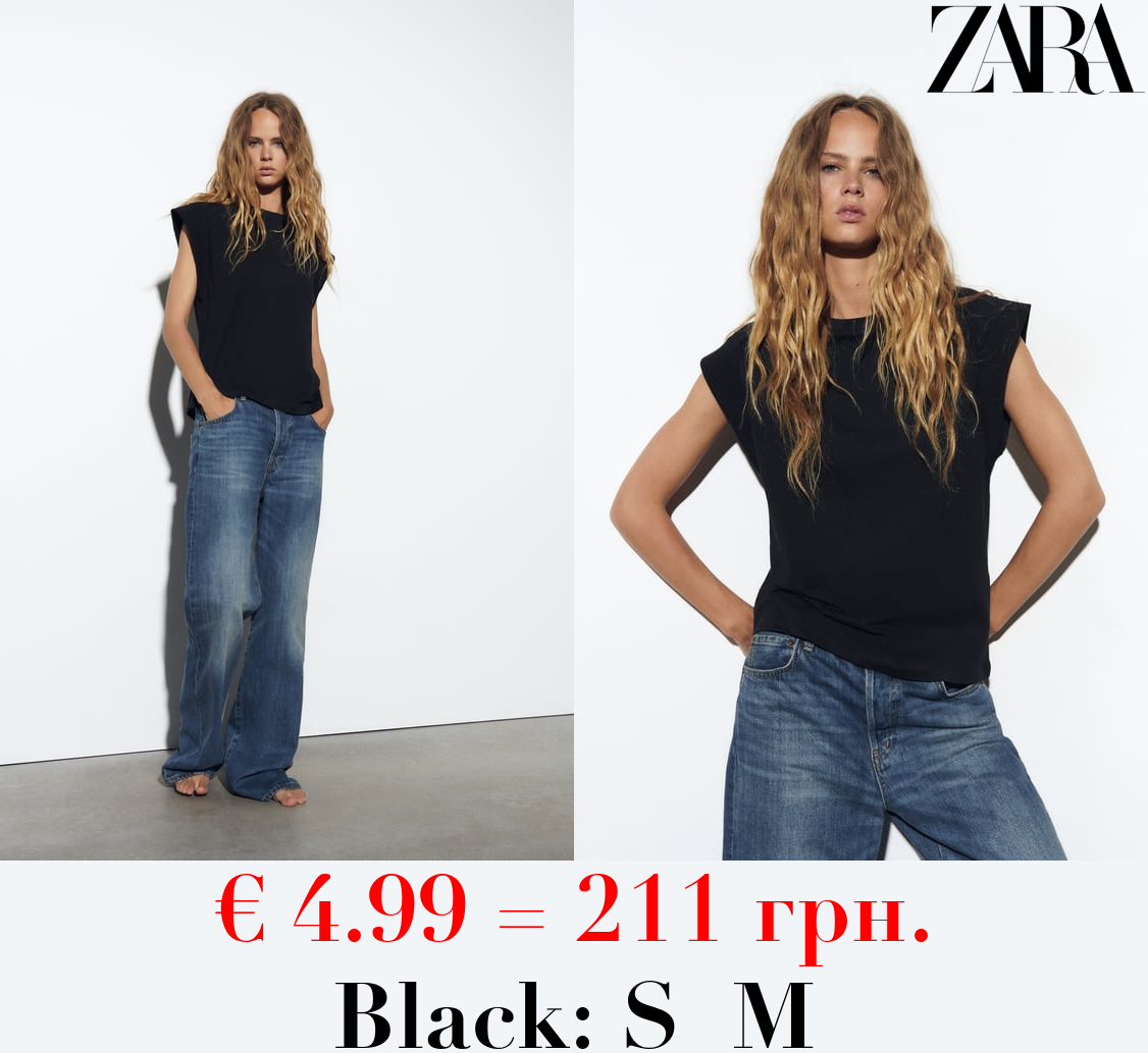 RIBBED COTTON T-SHIRT