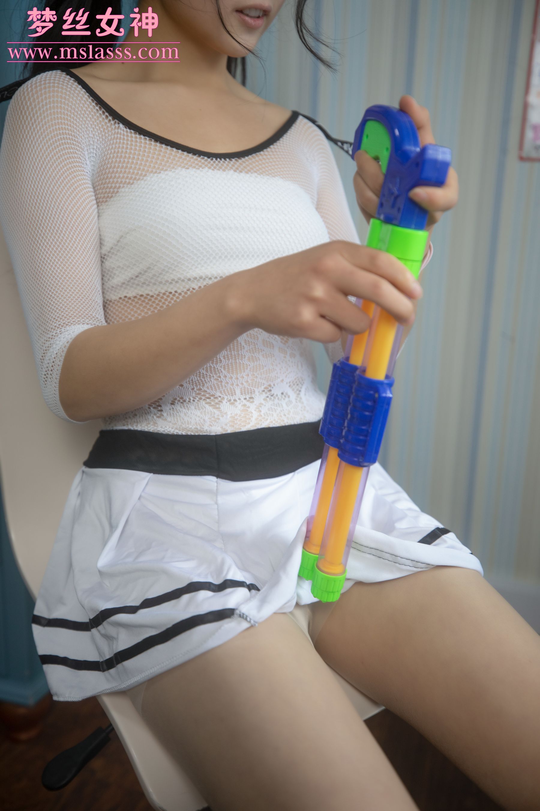 [梦丝女神MSLASS]_灵唯_马尾-写真图集共98P 8