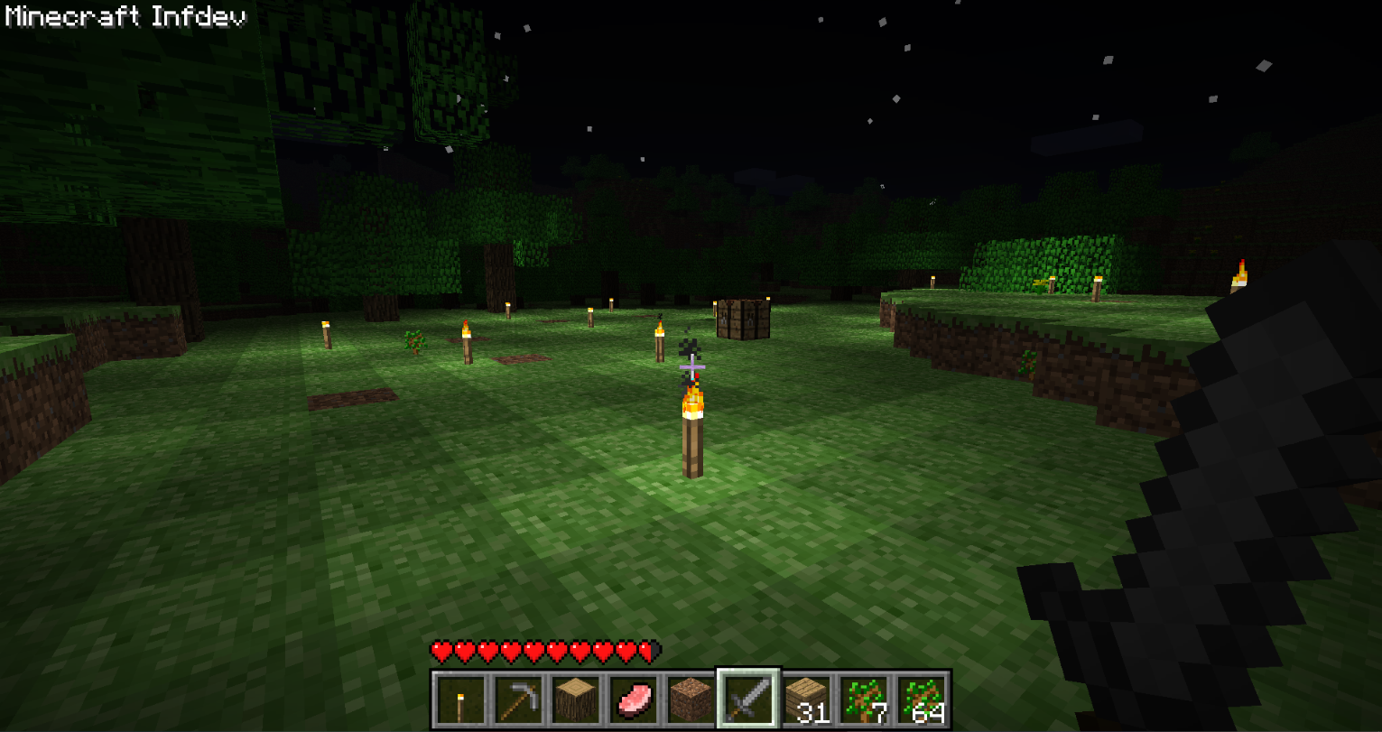 Lighting requires an awful lot of torches
