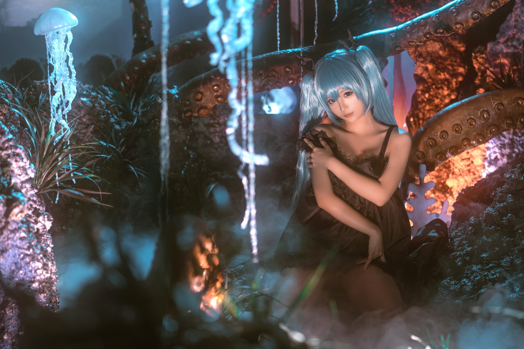 蠢沫沫 Cosplay 深海少女 6