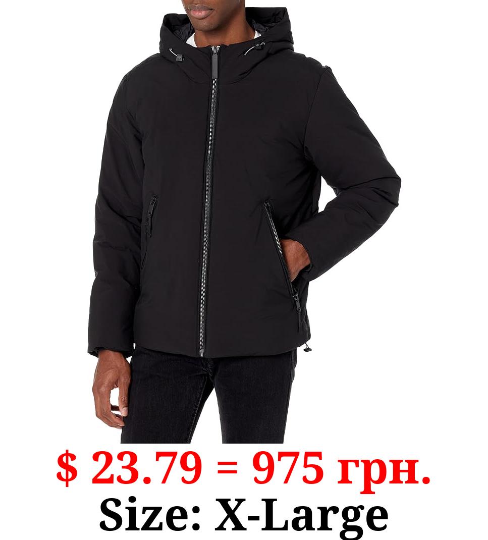 DKNY Men's Mid-Weight Zip Front Hoody