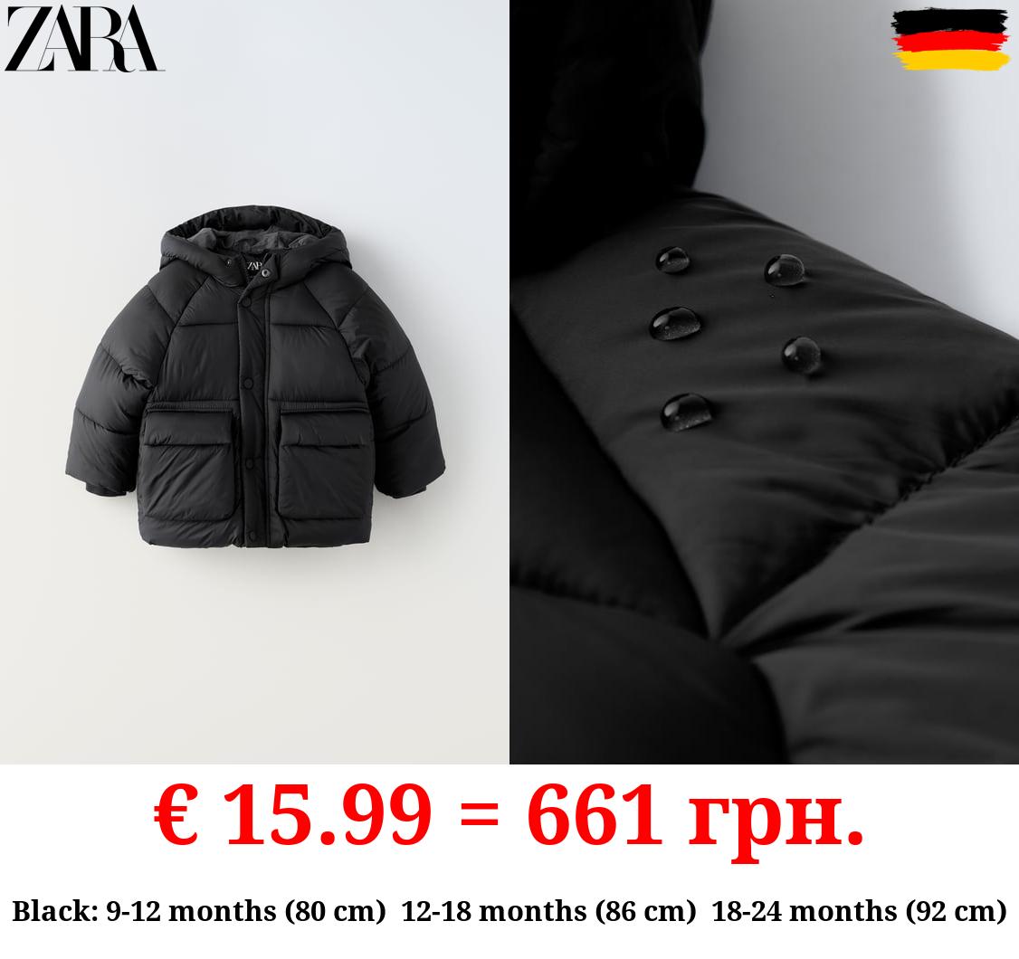 WATER-REPELLENT PUFFER COAT