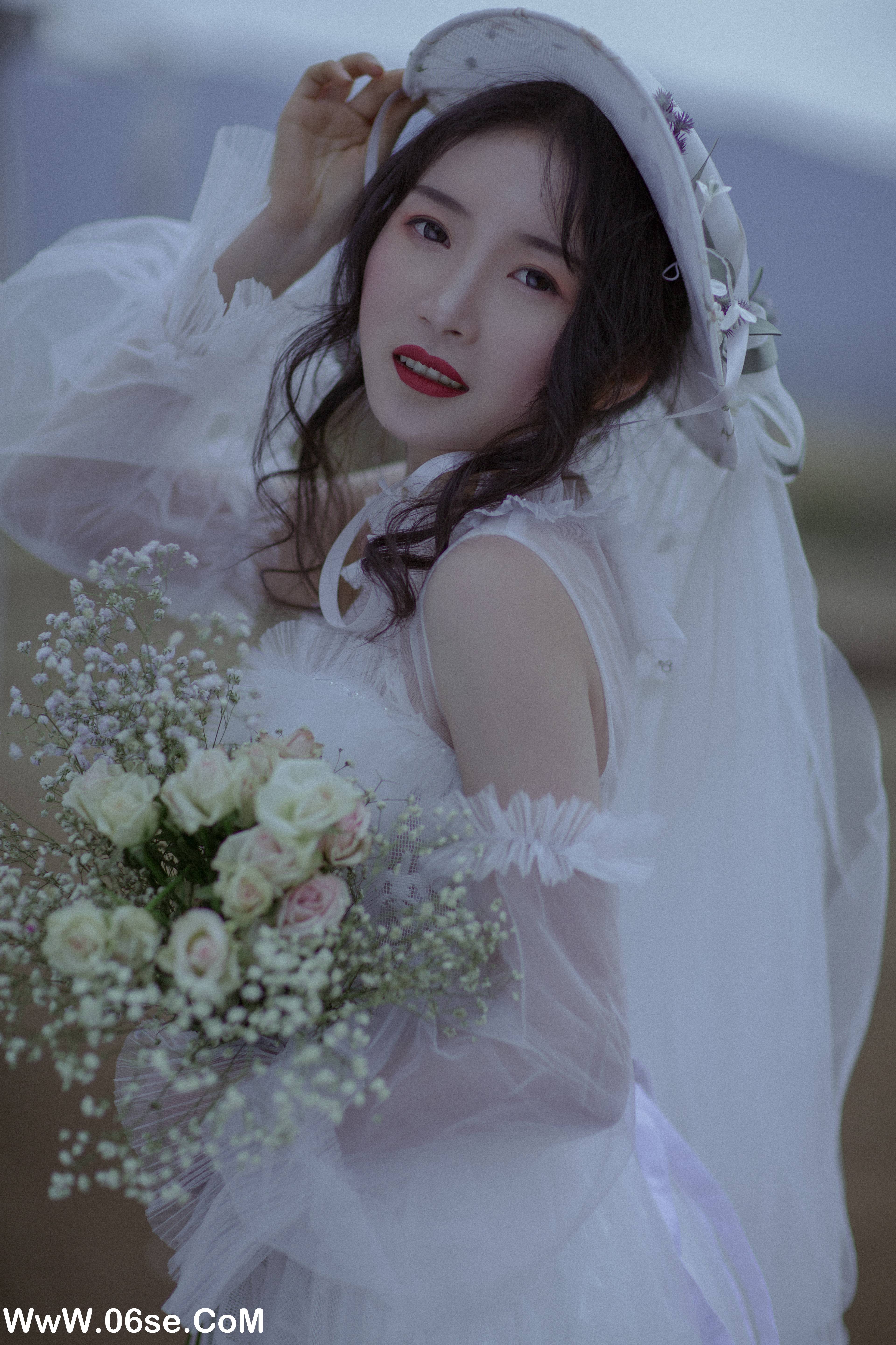 图片[27]-[YITUYU艺图语]2022.06.25 为自己穿一次婚纱 月下桑小川[33P-238M]-六色网